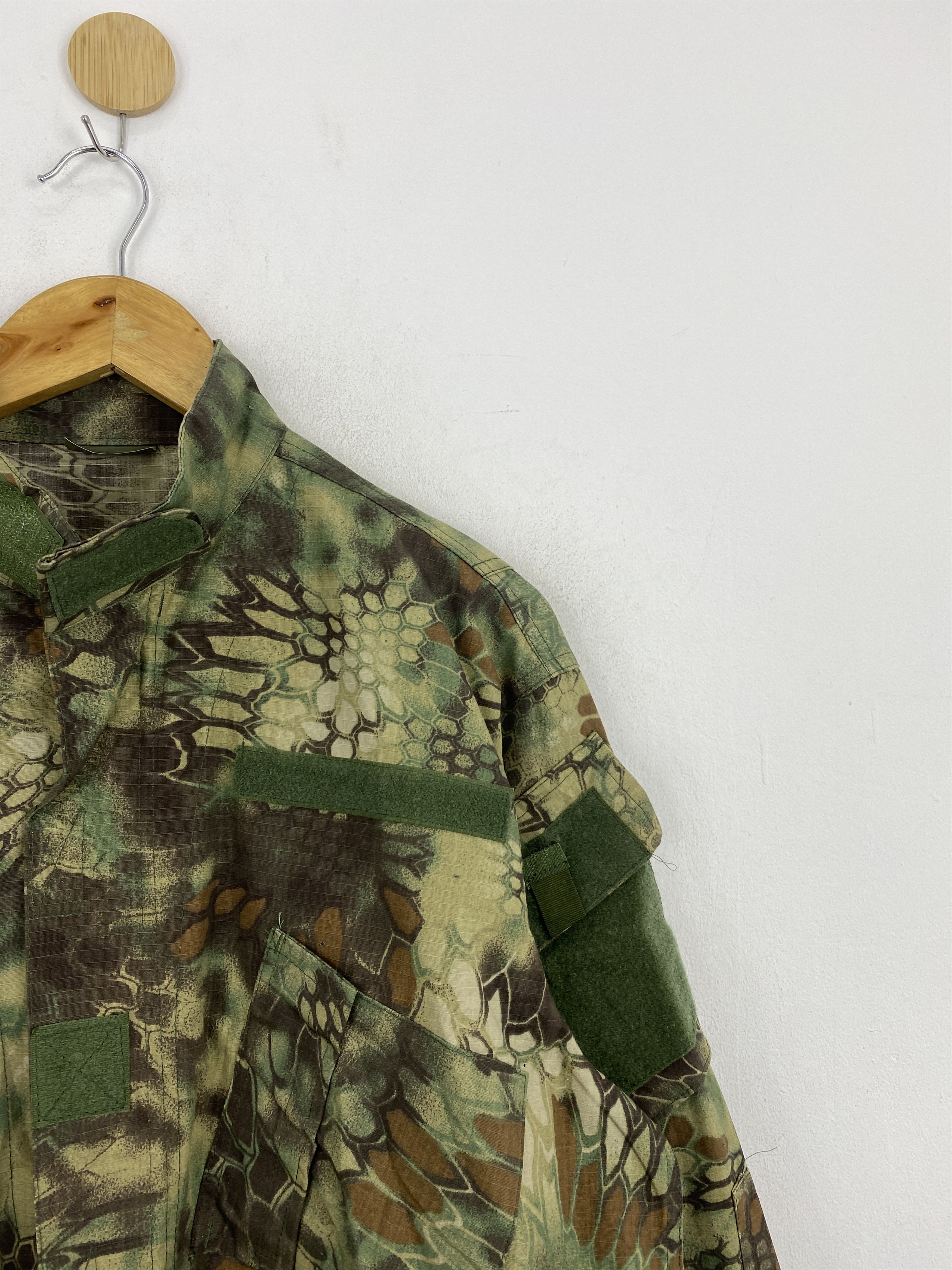 Vintage Vintage Military Camouflage Jacket J1896 Size US L / EU 52-54 / 3 - 11 Thumbnail