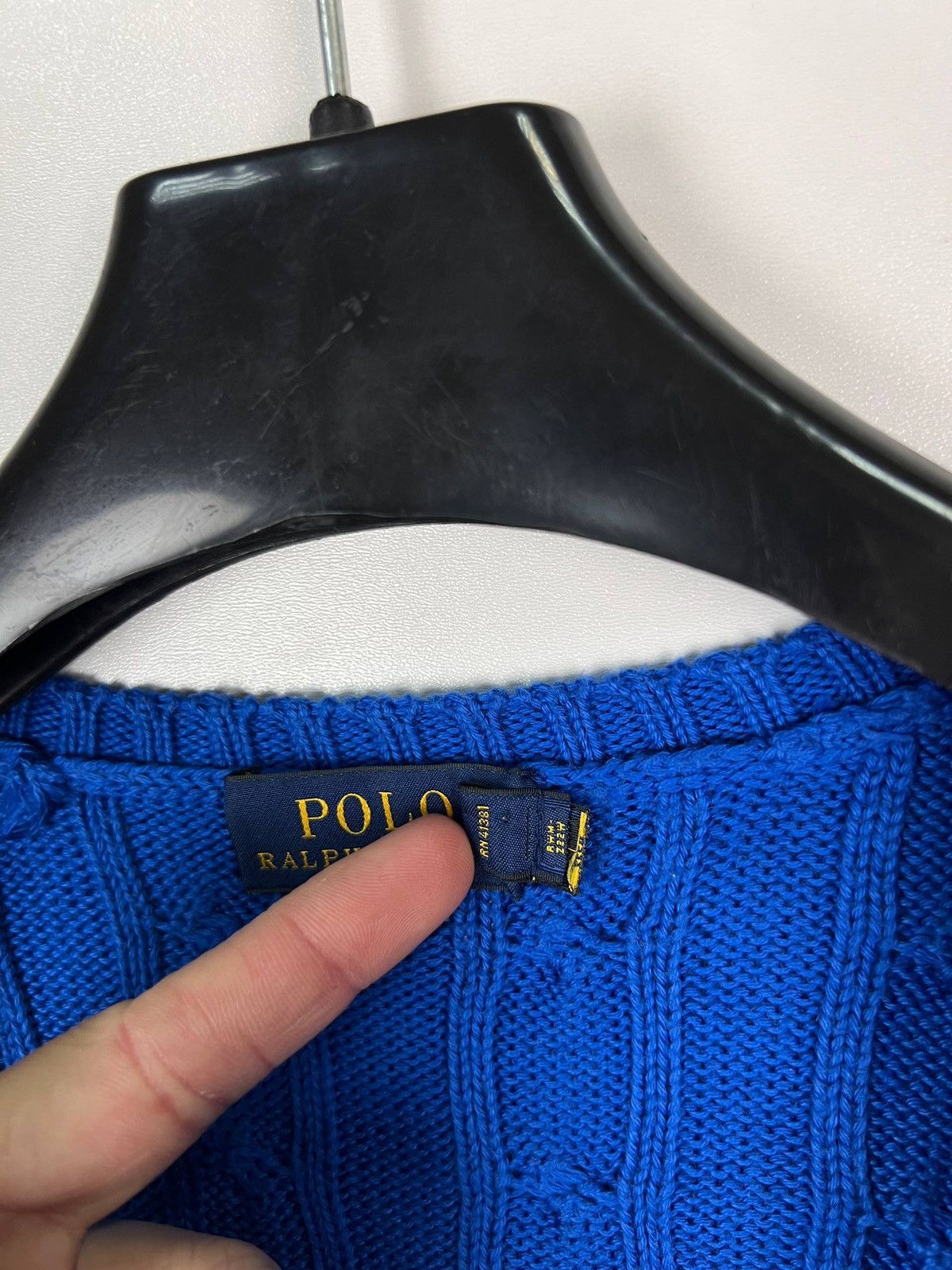 Polo Ralph Lauren Polo Ralph Lauren v neck cable knit woman size S Size S / US 4 / IT 40 - 4 Thumbnail