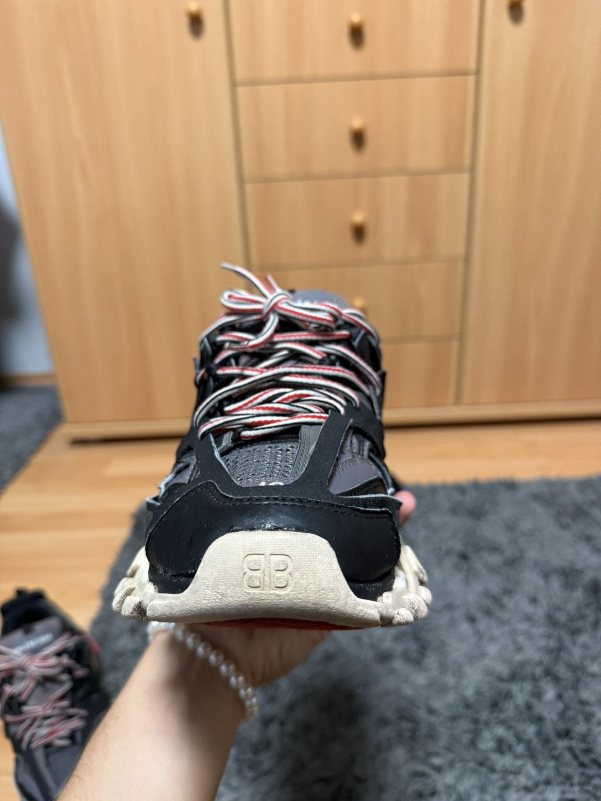 Balenciaga Balenciaga Track Trainer - bred Size US 7 / EU 40 - 8 Thumbnail