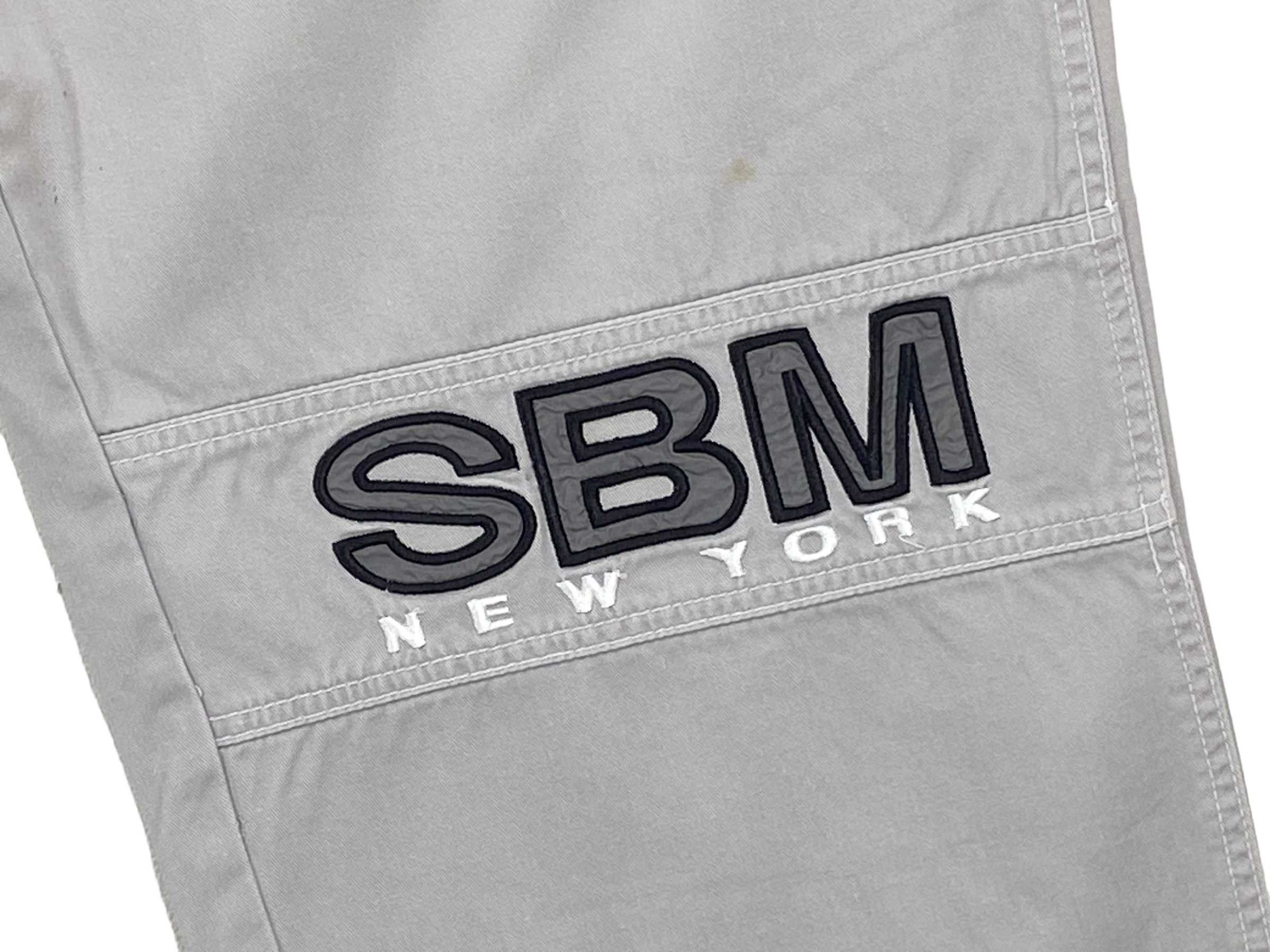 Japanese Brand SBM New York Baggy Jeans Embroided Spellout Size US 32 / EU 48 - 8 Thumbnail