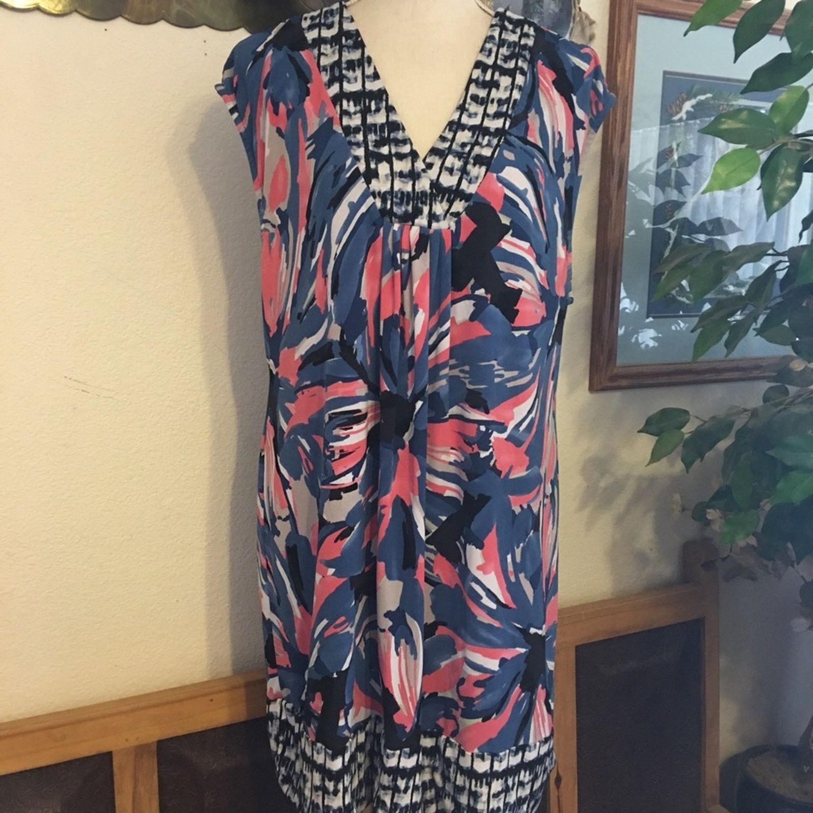Alfani Alfani wild print tunic top dress XL Size XL / US 12-14 / IT 48-50 - 6 Thumbnail