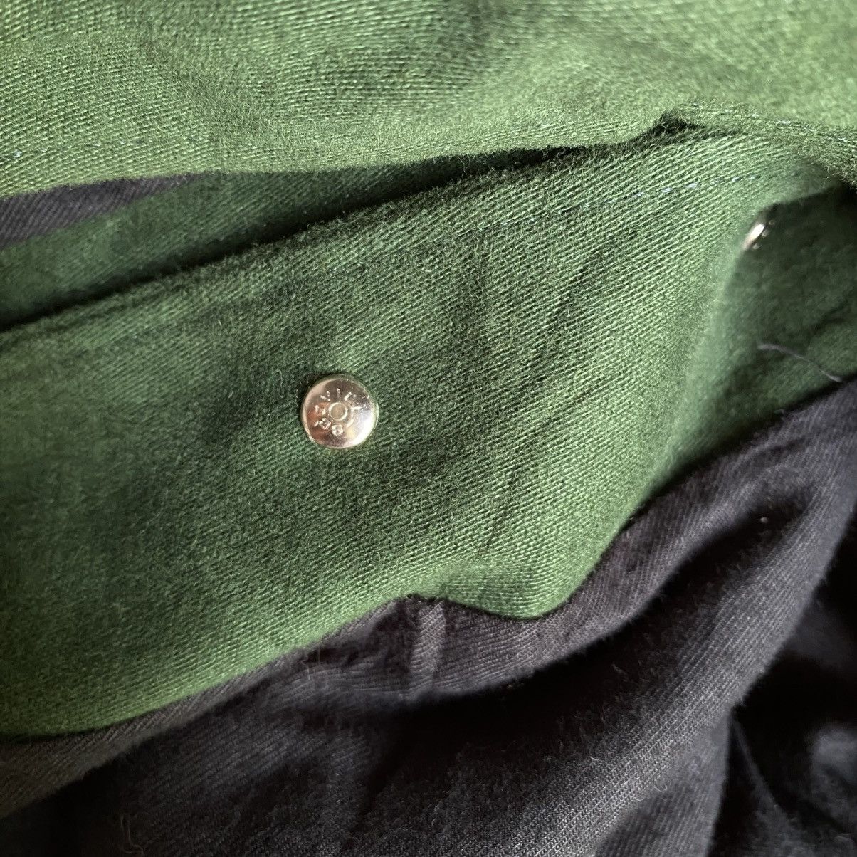 Jean Paul Gaultier JUNIOR GAULTIER Dark Green Cropped Utility Jacket Size XL / US 12-14 / IT 48-50 - 7 Thumbnail