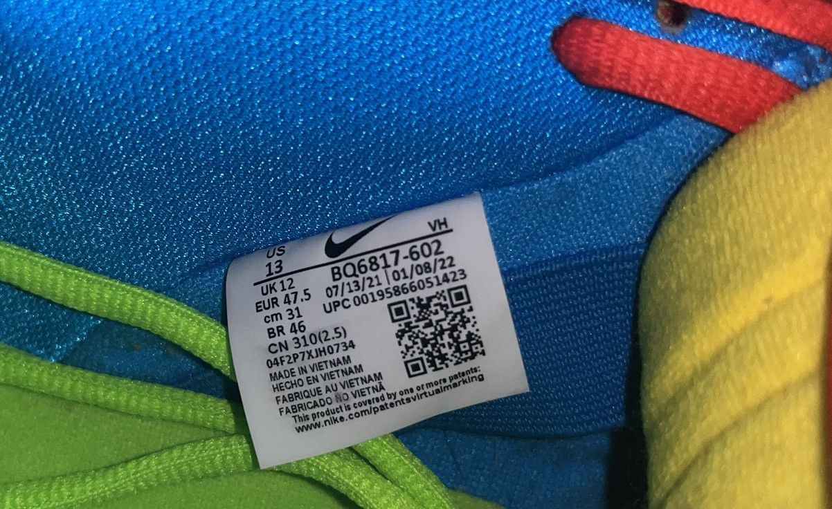 Nike Nike Dunk Low Pro SB “Bart Simpson” Size US 13 / EU 46 - 10 Thumbnail