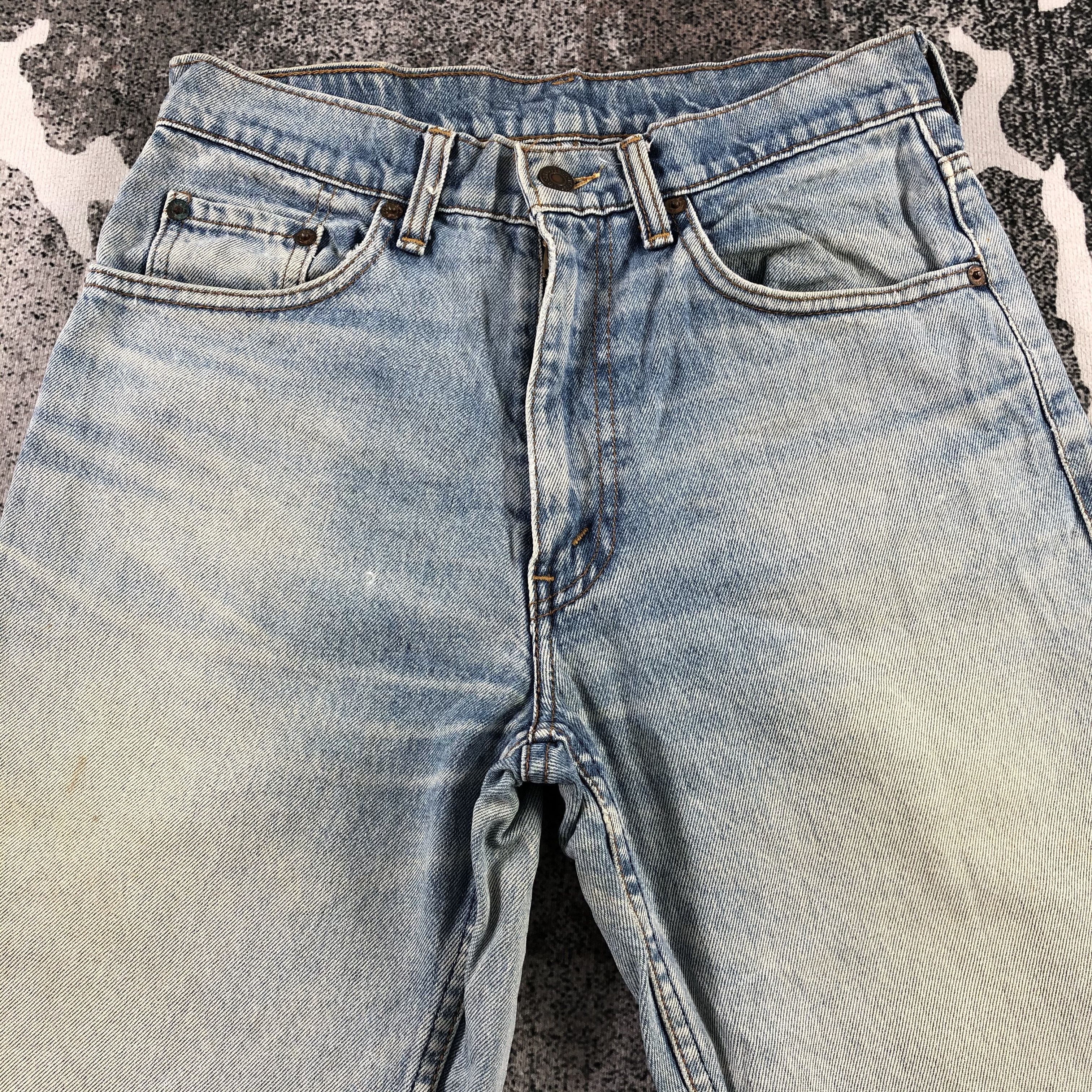Levi's Vintage Levis Jeans Medium Wash Denim KJ1343 Size US 29 - 3 Thumbnail