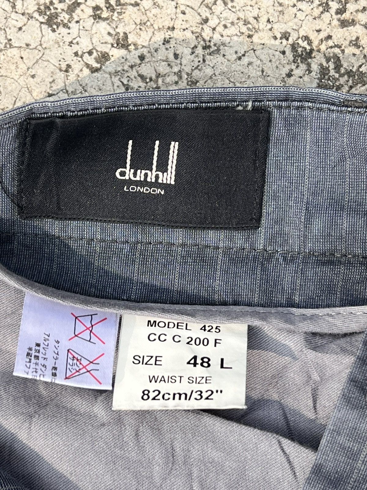 Alfred Dunhill Vintage Dunhill Trouser Size US 32 / EU 48 - 8 Thumbnail