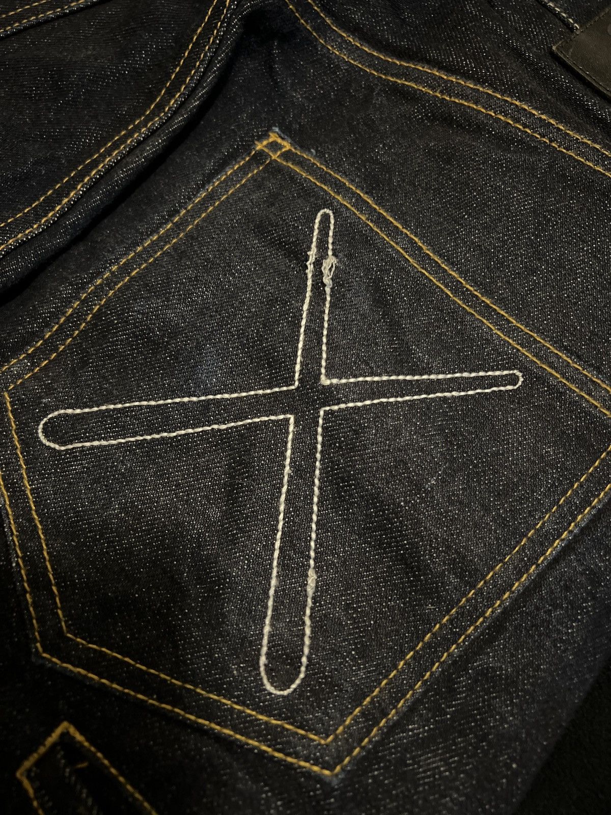 Original Fake Ss10 Chomper Denim Size US 31 - 10 Thumbnail