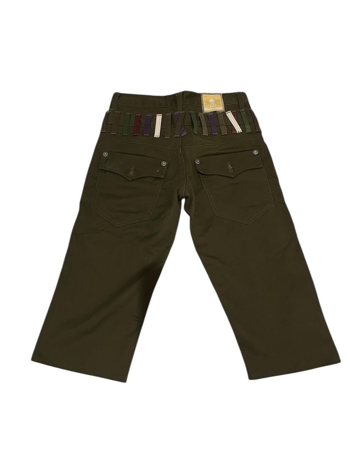 Le Grande Bleu (L.G.B.) Vintage Japanese Brand F2D Zippered Knickers Cargo Size US 30 / EU 46 - 2 Thumbnail