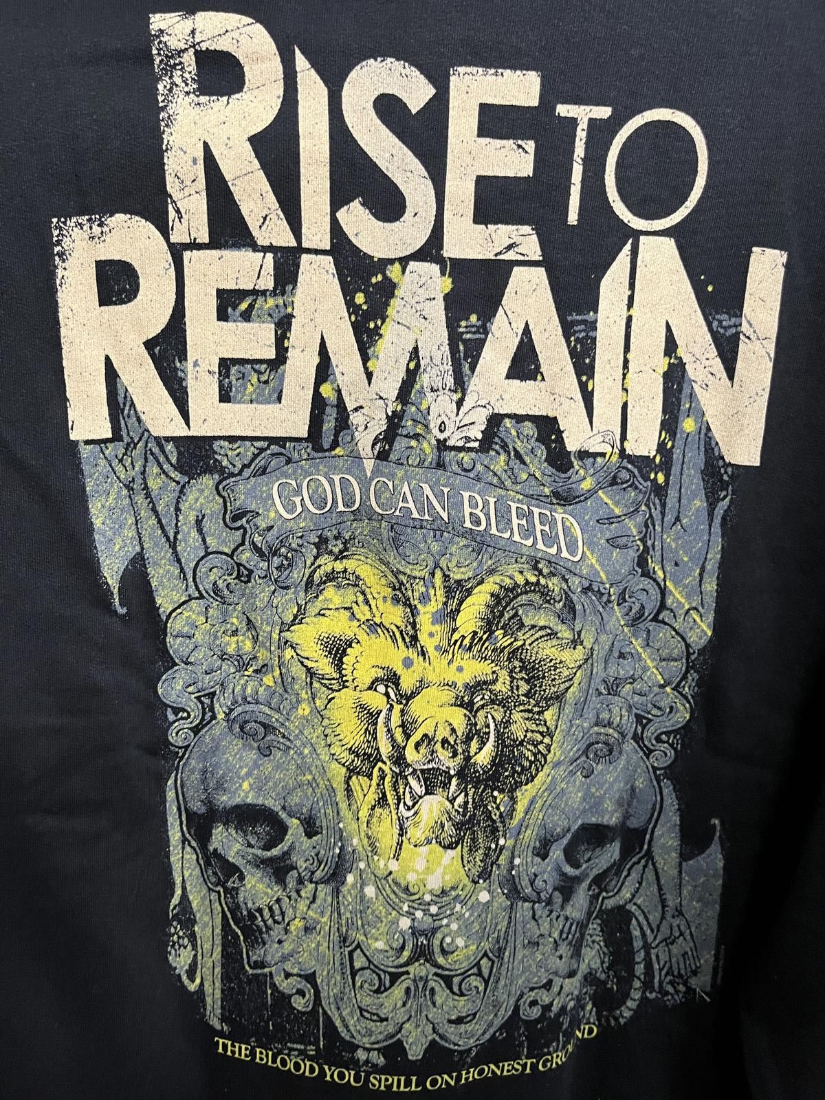 Independent Trading Co. Rise to Remain Merch Zip-Up Hoodie God Can Bleed - L Size US L / EU 52-54 / 3 - 5 Thumbnail