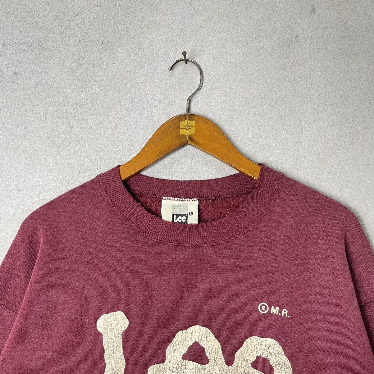 Lee Vintage Lee Big Logo Sweatshirt Size US L / EU 52-54 / 3 - 2 Thumbnail