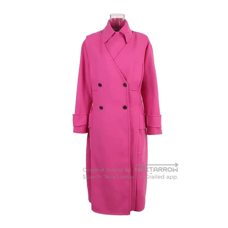 Valentino Valentino A wool-blend solid color long-sleeved coat with Size S / US 4 / IT 40 - 1 Thumbnail
