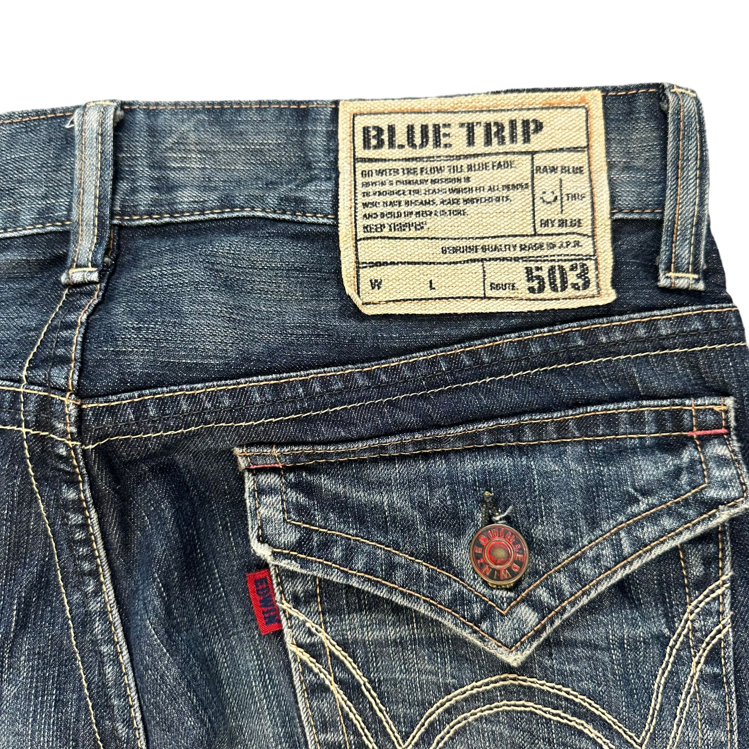 Edwin EDWIN 503 BLUE TRIP DENIM PANT #8851-032 Size US 34 / EU 50 - 12 Thumbnail