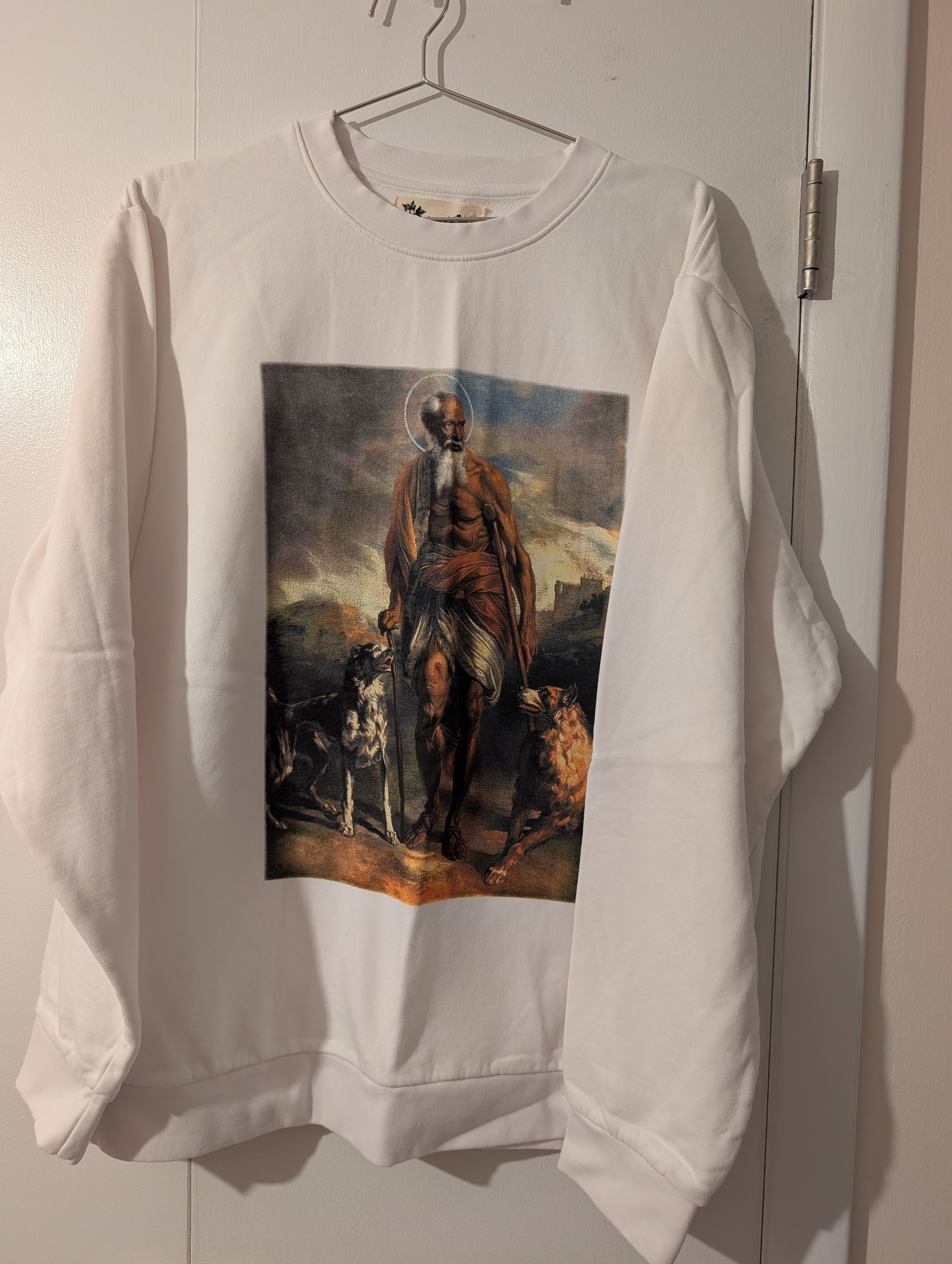 DENIM TEARS Denim Tears Black Lazarus Sweatshirt Sample Piece Size US XL / EU 56 / 4 - 1 Thumbnail