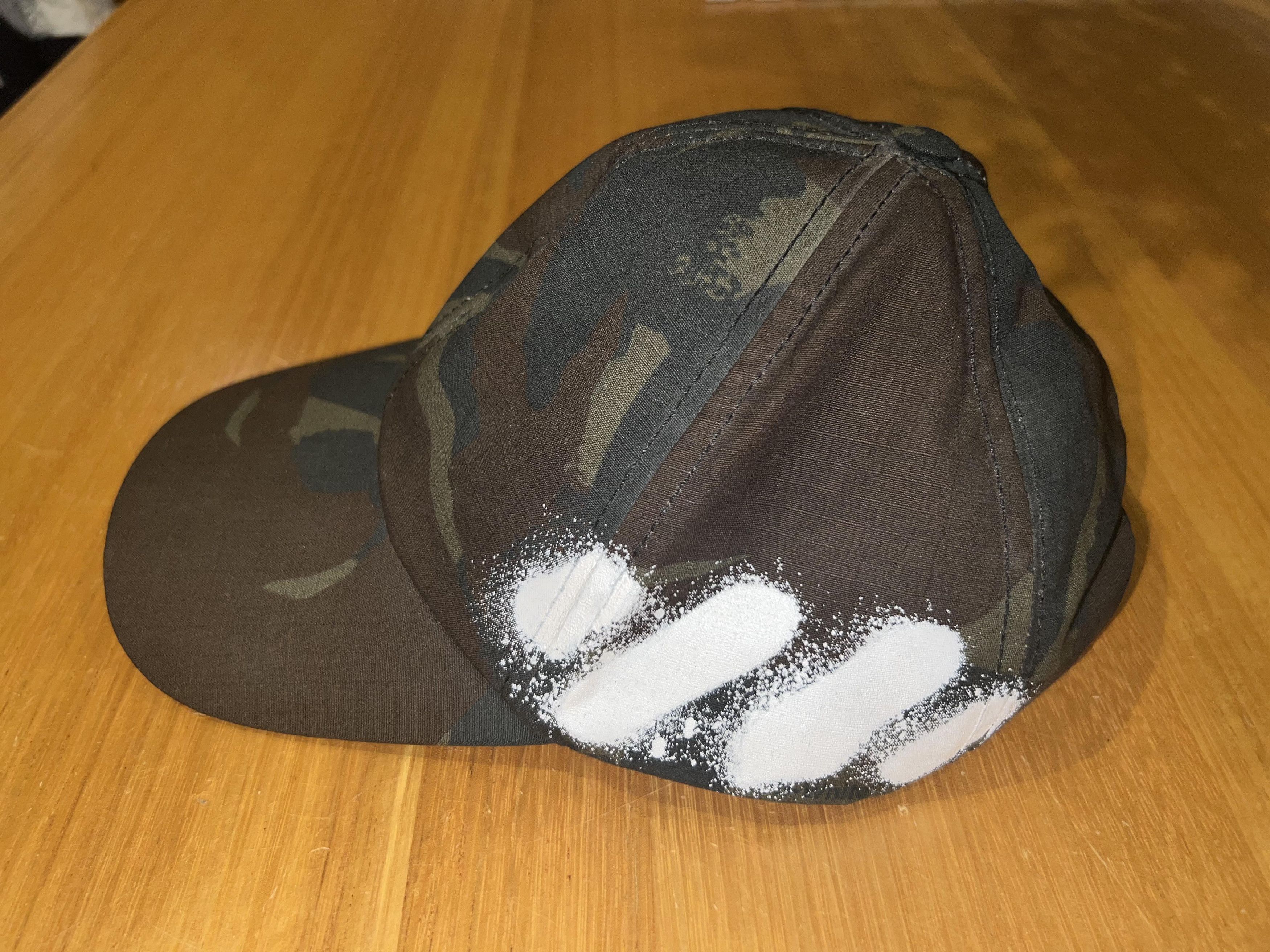 image of Off White Off-White Camo Cap, Men's