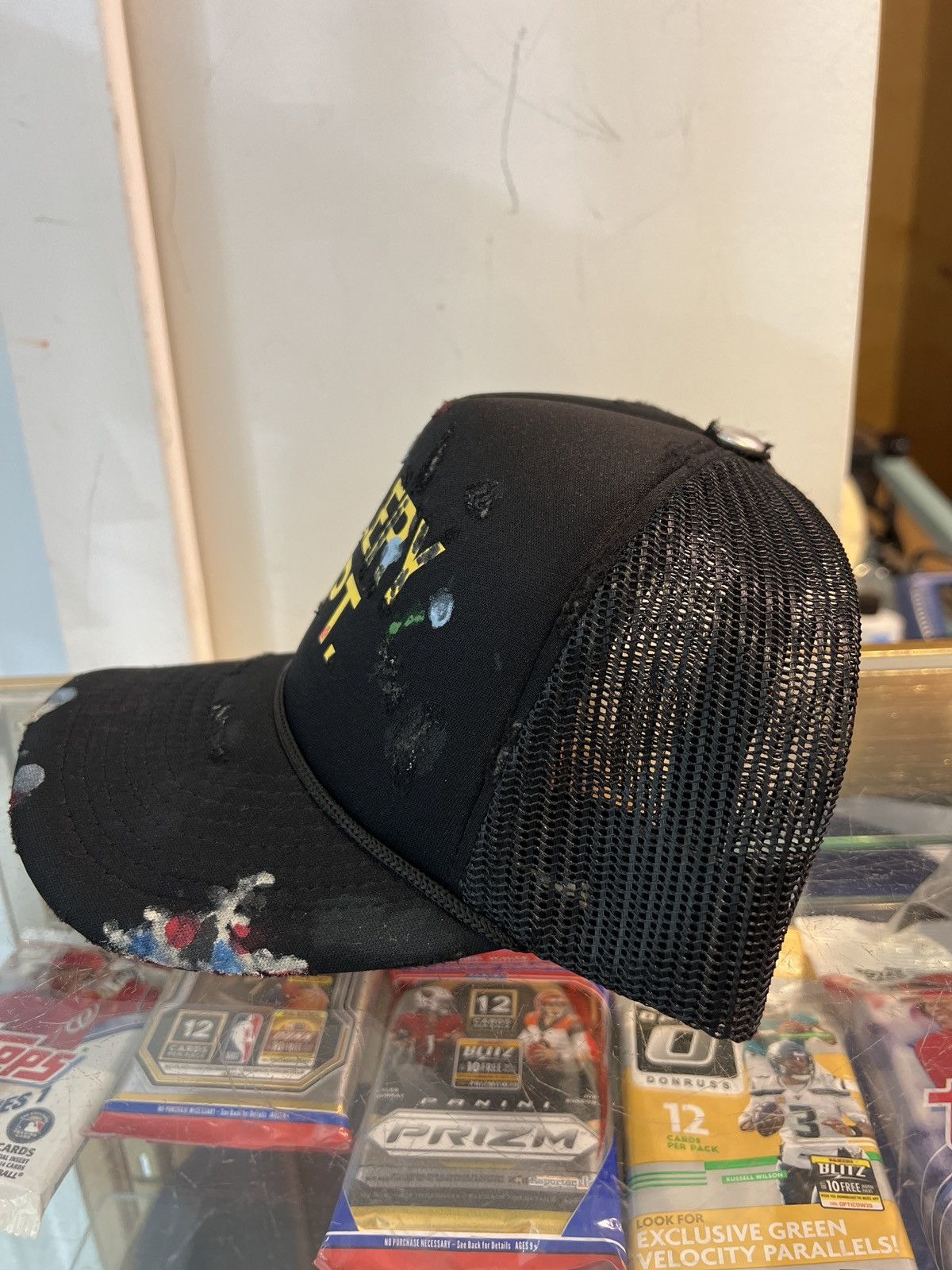 Gallery Dept. Gallery Department Paint Trucker Hat Black Size ONE SIZE - 2 Thumbnail
