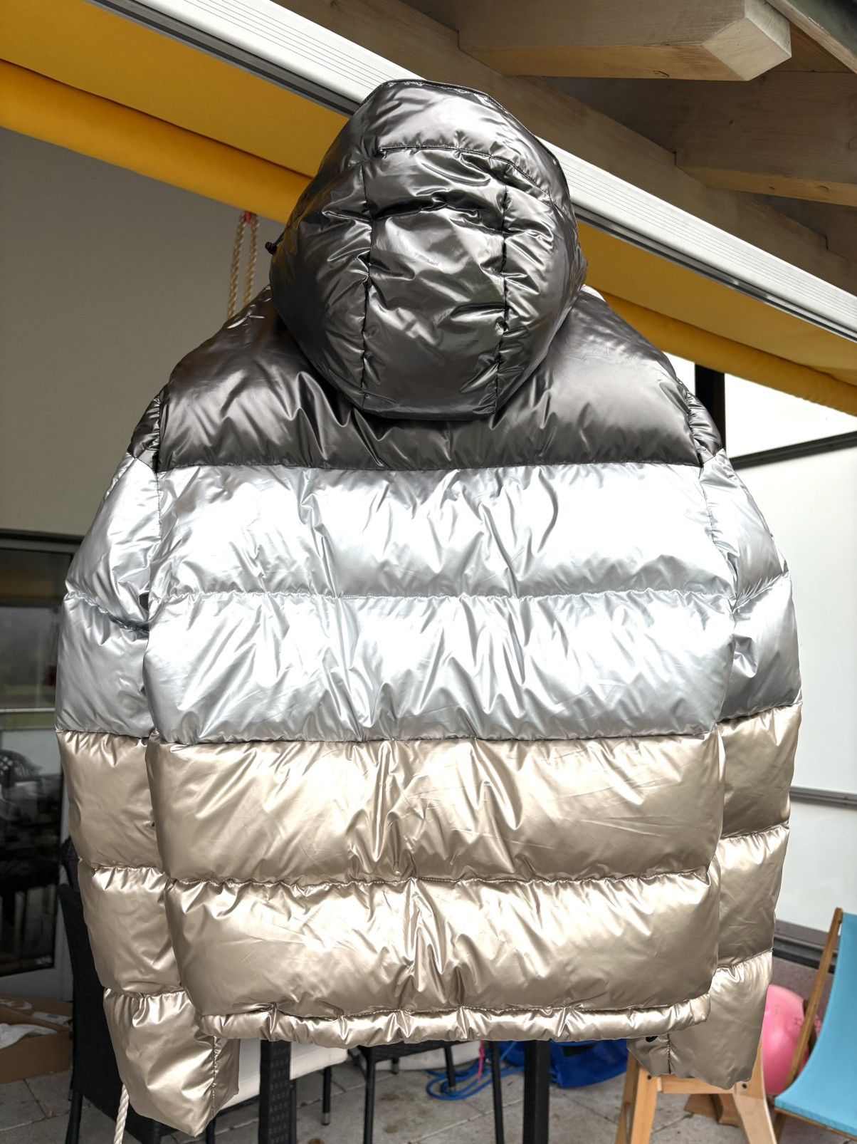 Paul & Shark Paul&Shark down jacket- metalic degradé colorblock- Like New Size US M / EU 48-50 / 2 - 8 Thumbnail