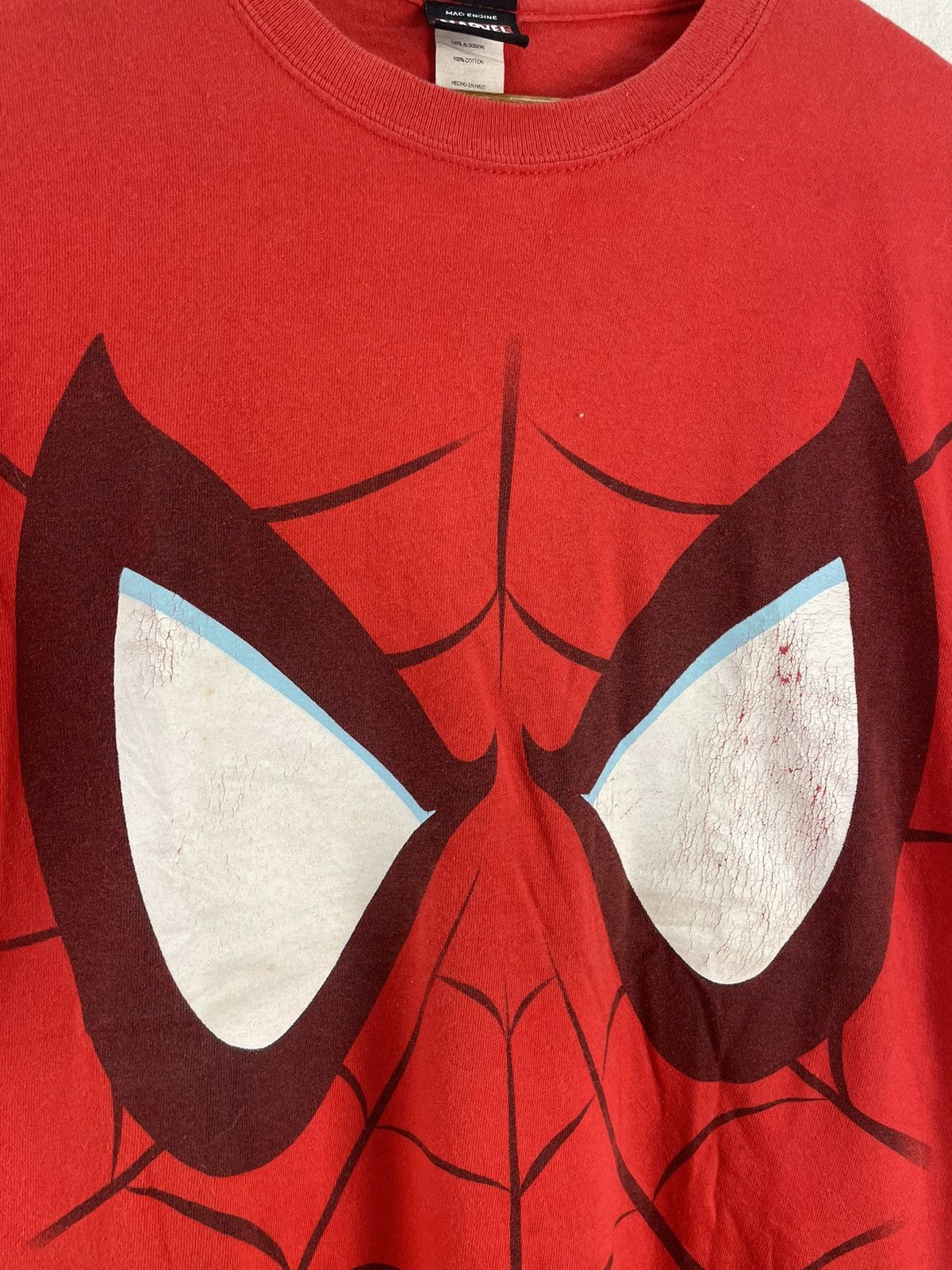 Marvel Comics × Vintage Vintage Spiderman Mad Engine Marvel Comics Tshirt Size US M / EU 48-50 / 2 - 5 Thumbnail