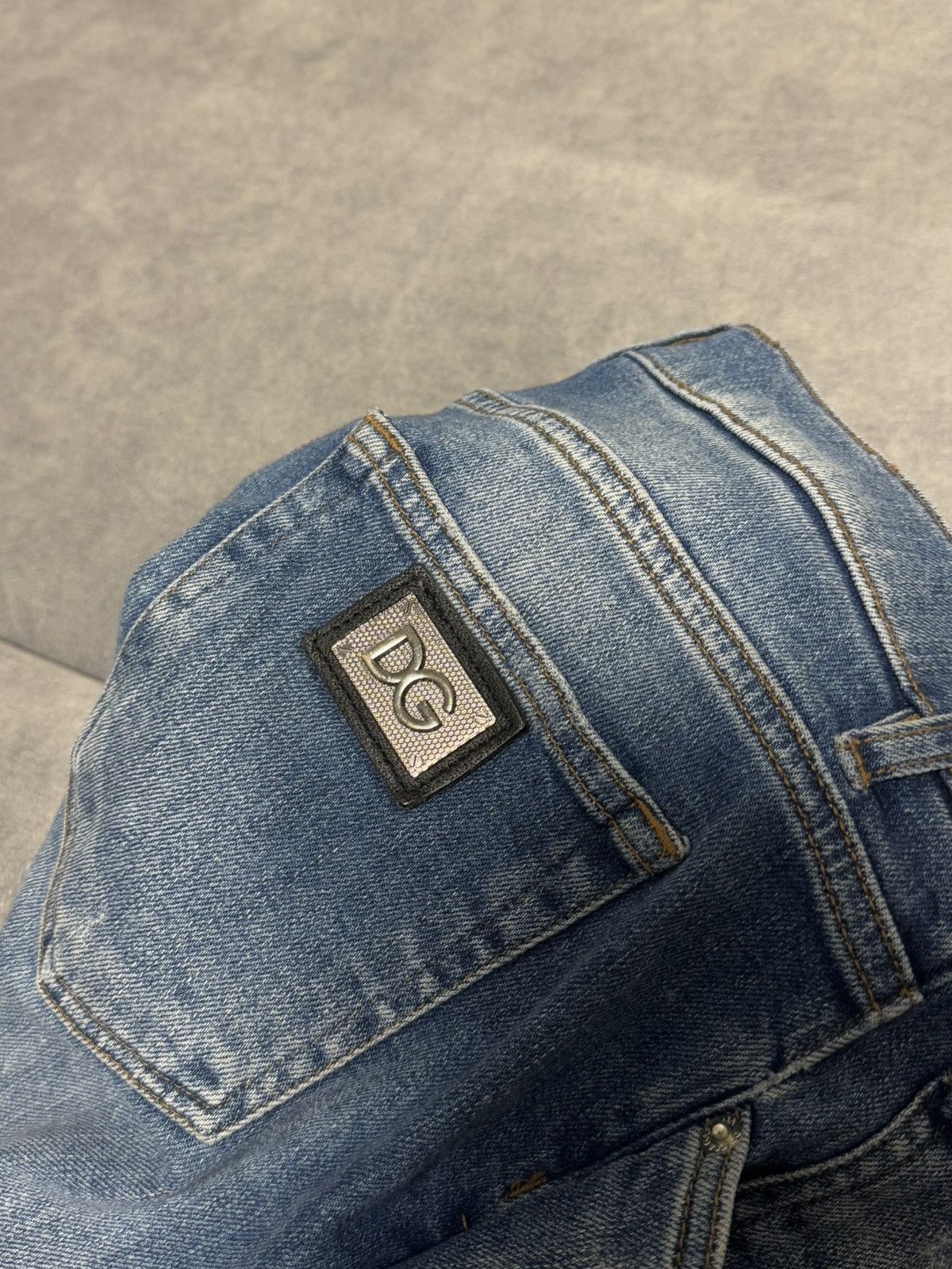 Dolce & Gabbana × Vintage Vintage Dolce & Gabbana distressed jeans denim pants M 46 Size US 30 / EU 46 - 15 Thumbnail