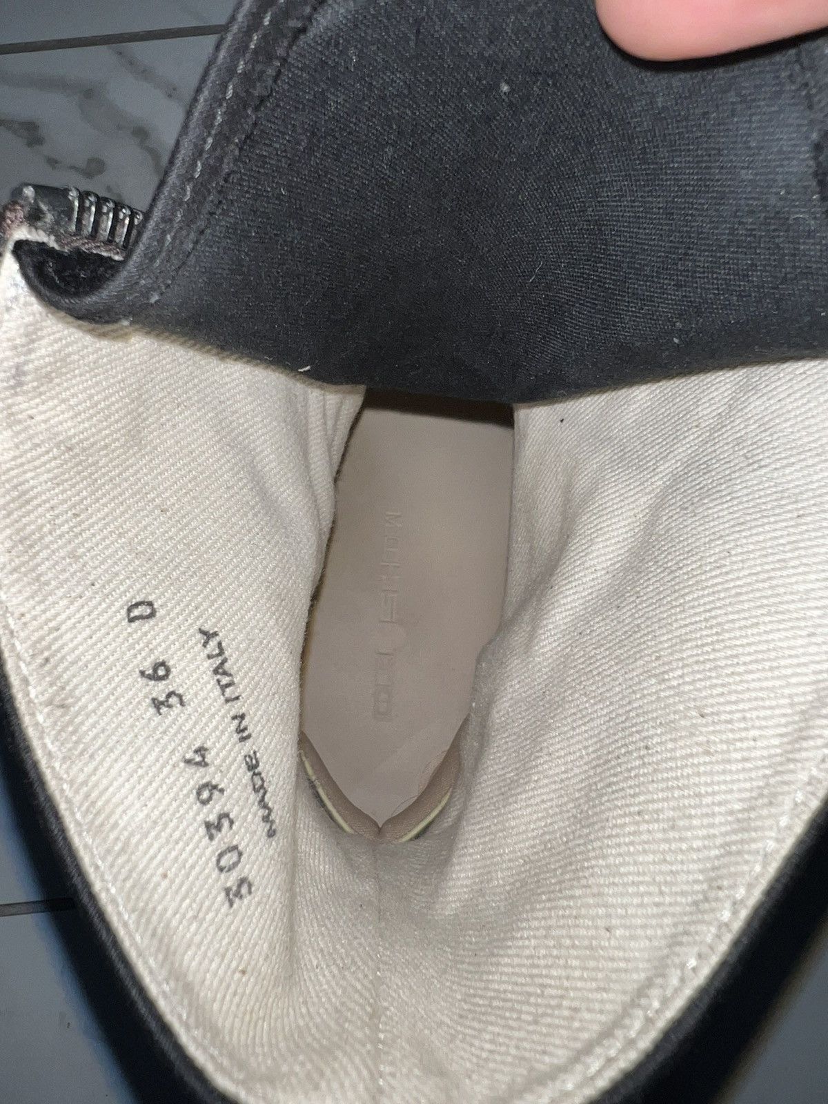 Rick Owens Rick Owens DRKSHDW Zip Front Ramones Size US 6 / IT 36 - 8 Thumbnail