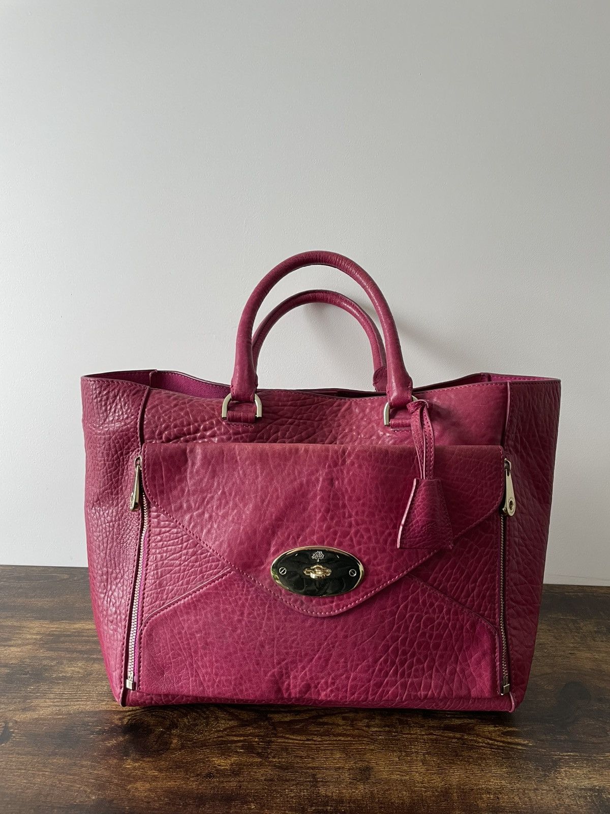Mulberry Mulberry Willow Tote Bag Leather Size ONE SIZE - 2 Thumbnail