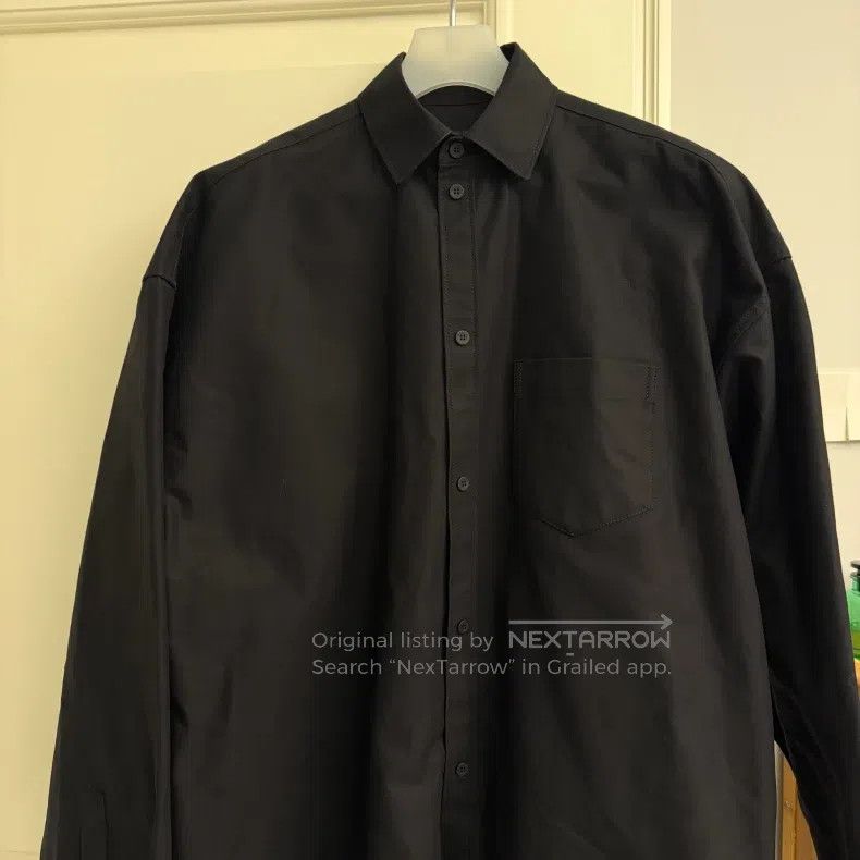 Balenciaga Balenciaga Extra Large Canvas Shirt Size US S / EU 44-46 / 1 - 2 Thumbnail