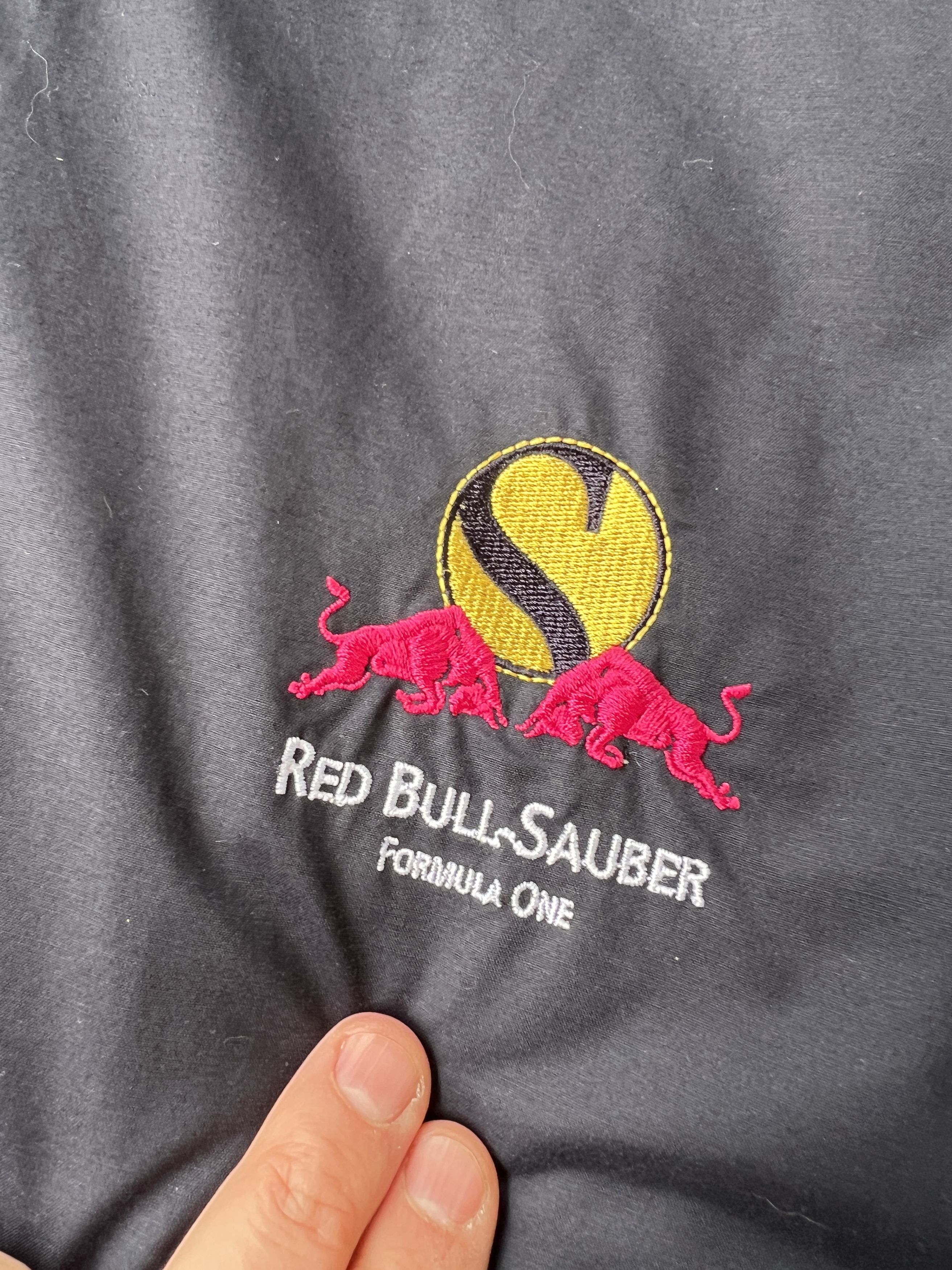 Formula 1 Red Bull Sauber Formula One With Signature Vintage Jacket Size US XL / EU 56 / 4 - 3 Thumbnail