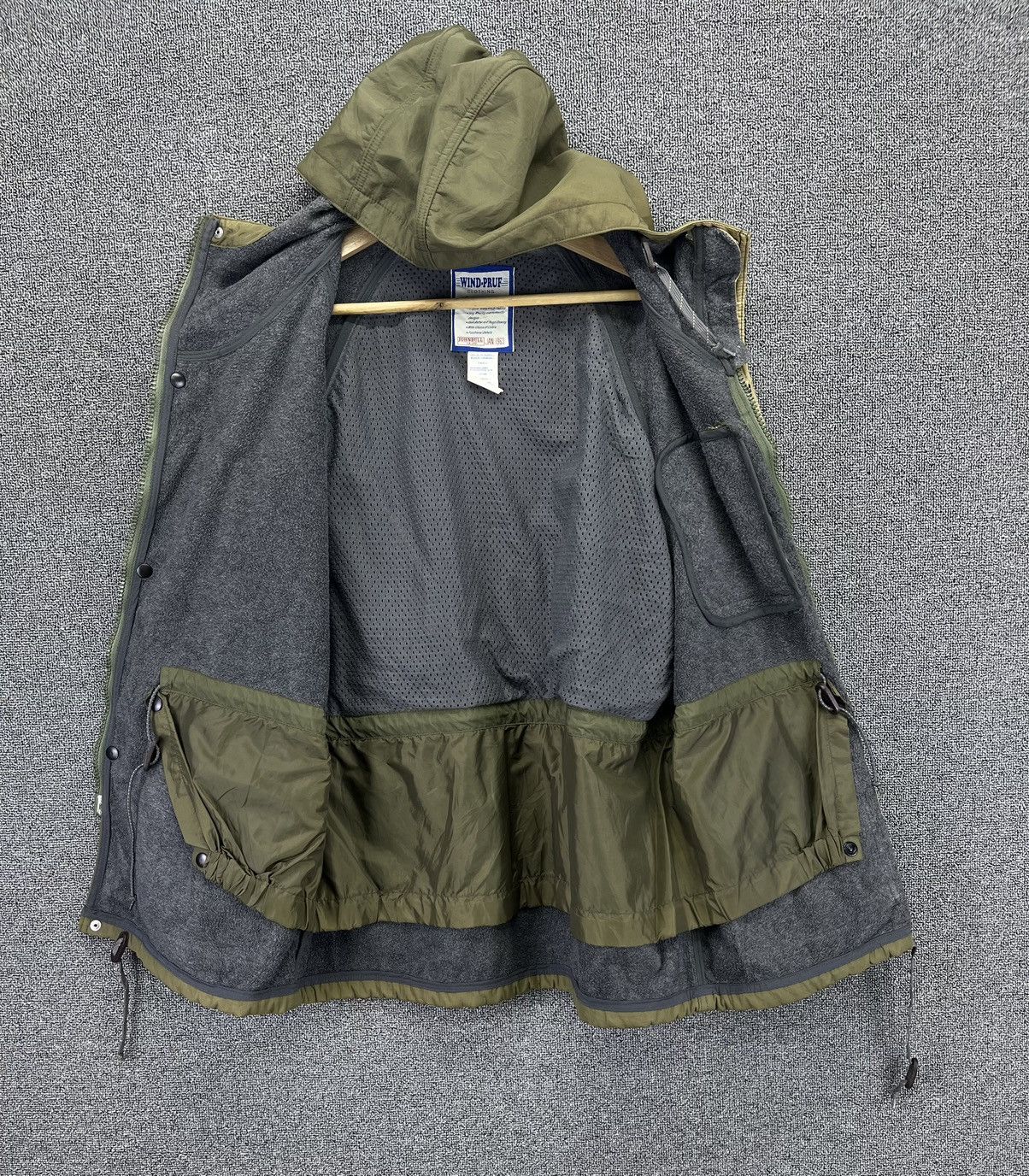 Johnbull Vintage John Bull Wind Pruff Hooded Military Jacket Size US S / EU 44-46 / 1 - 6 Thumbnail