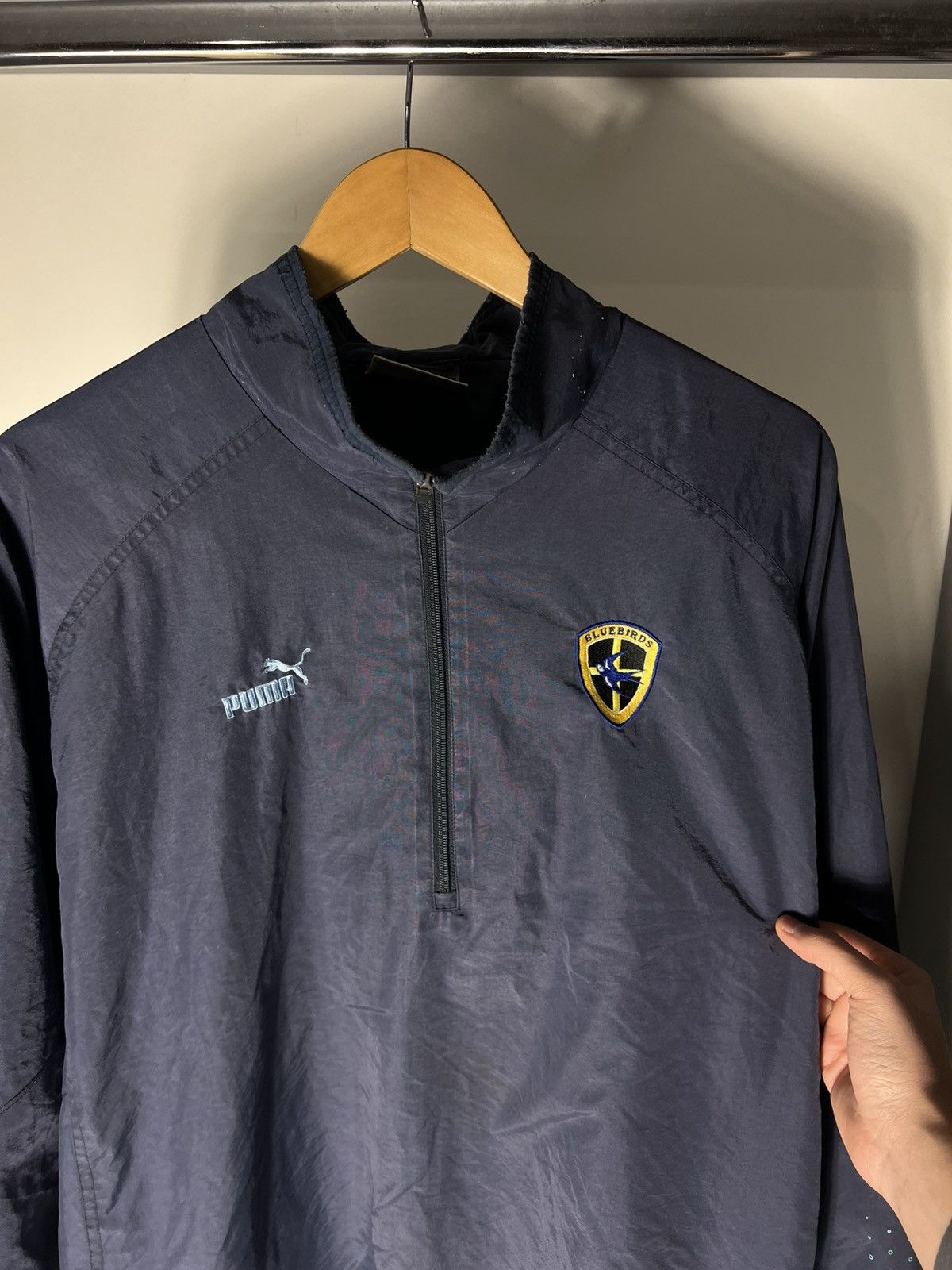 Puma VINTAGE PUMA FC CARDIFF CITY ENGLAND SOCCER JACKET RETRO 90s Size US XXL / EU 58 / 5 - 10 Thumbnail