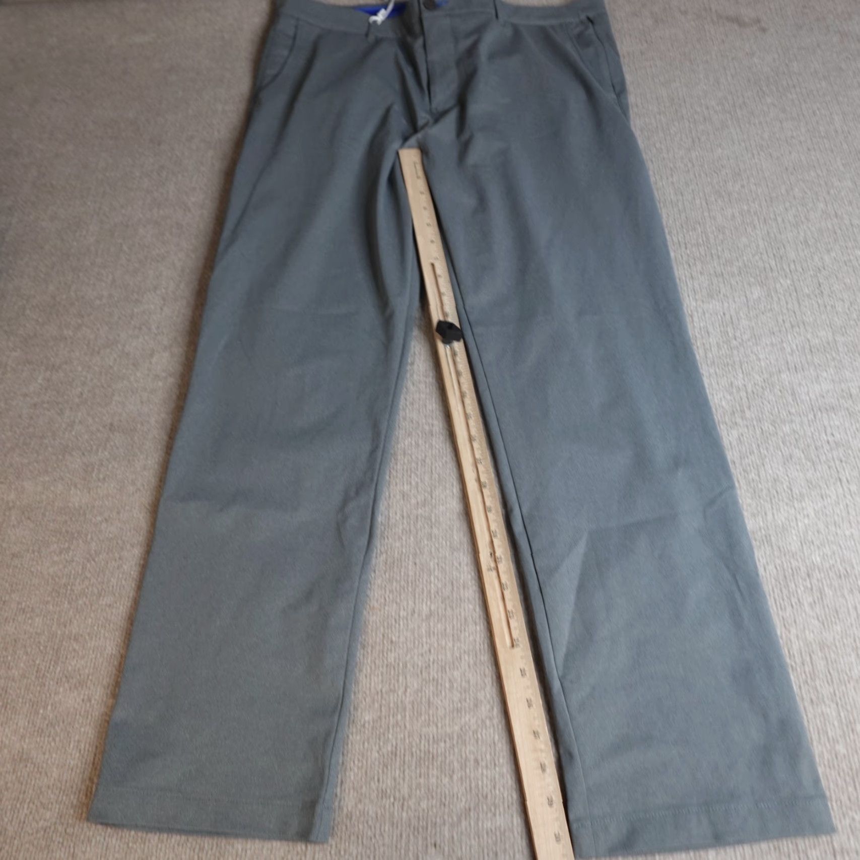 Vintage Twillory Pants 38 x 31 Gray Chino Solid Performance NEW Size US 38 / EU 54 - 7 Thumbnail