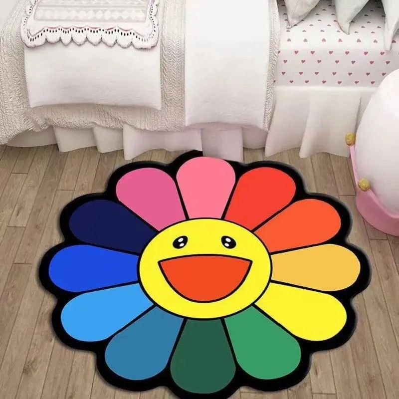 Other Flower Carpet Soft Tufted Rug Cute Size ONE SIZE - 9 Thumbnail