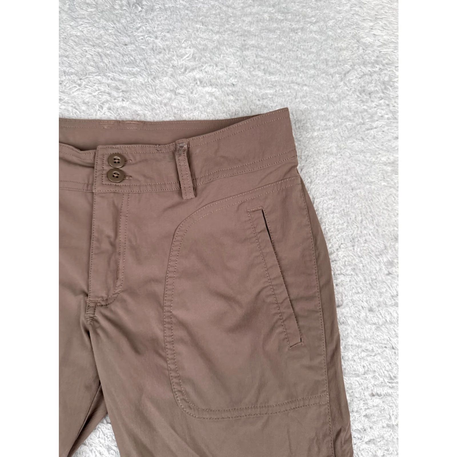 Patagonia Patagonia Shorts Women Brown Solimar Nylon Cargo 28x15 UPF 30 2 Solimar Shorts Cargo Activewear Casual Travel Workwear Size 26" / US 2 / IT 38 - 5 Thumbnail
