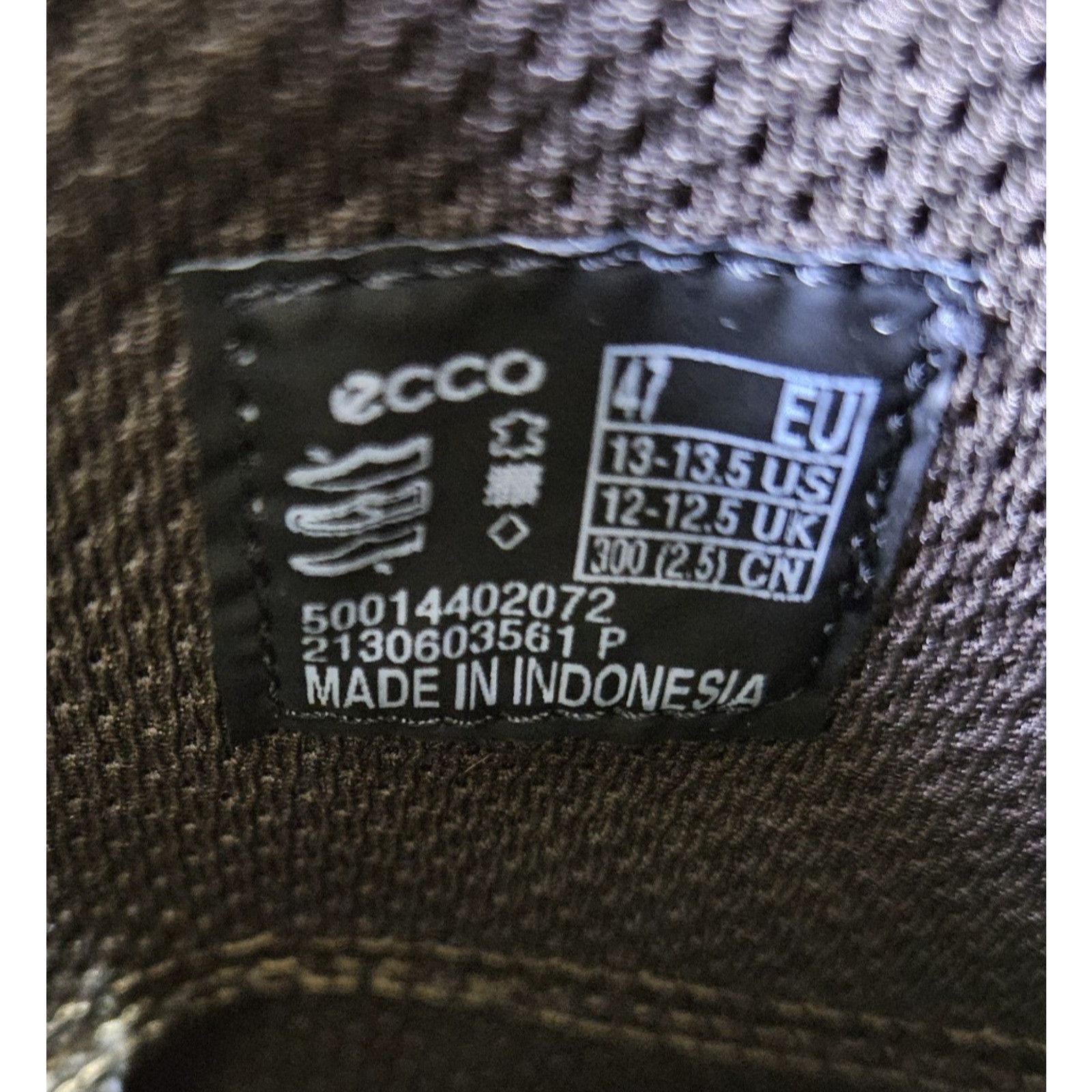 Ecco ECCO Fusion Loafer Apron Toe Slip On Nubuck Leather Mocs Size US 14 / EU 47 - 13 Thumbnail