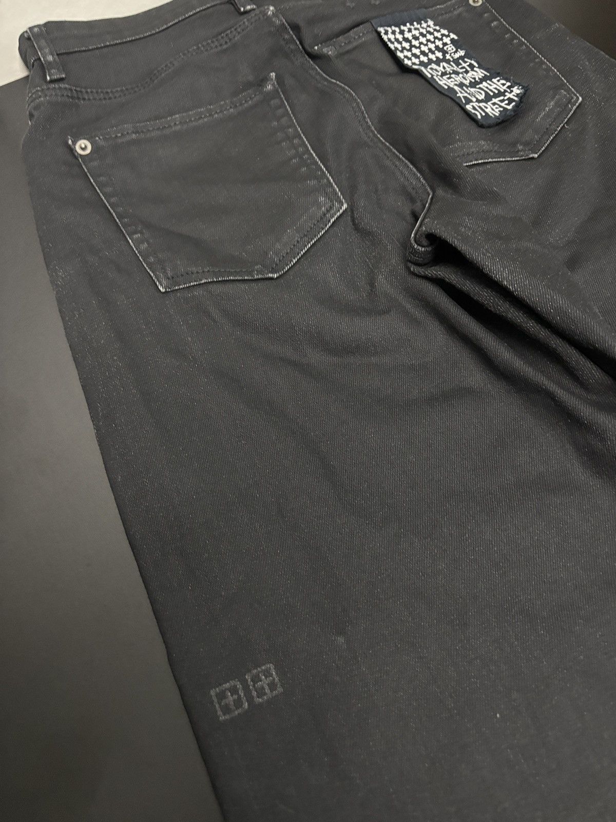 Ksubi Ksubi Playback Grease Denim Jeans Size 25" / US 0 / IT 36 - 6 Thumbnail