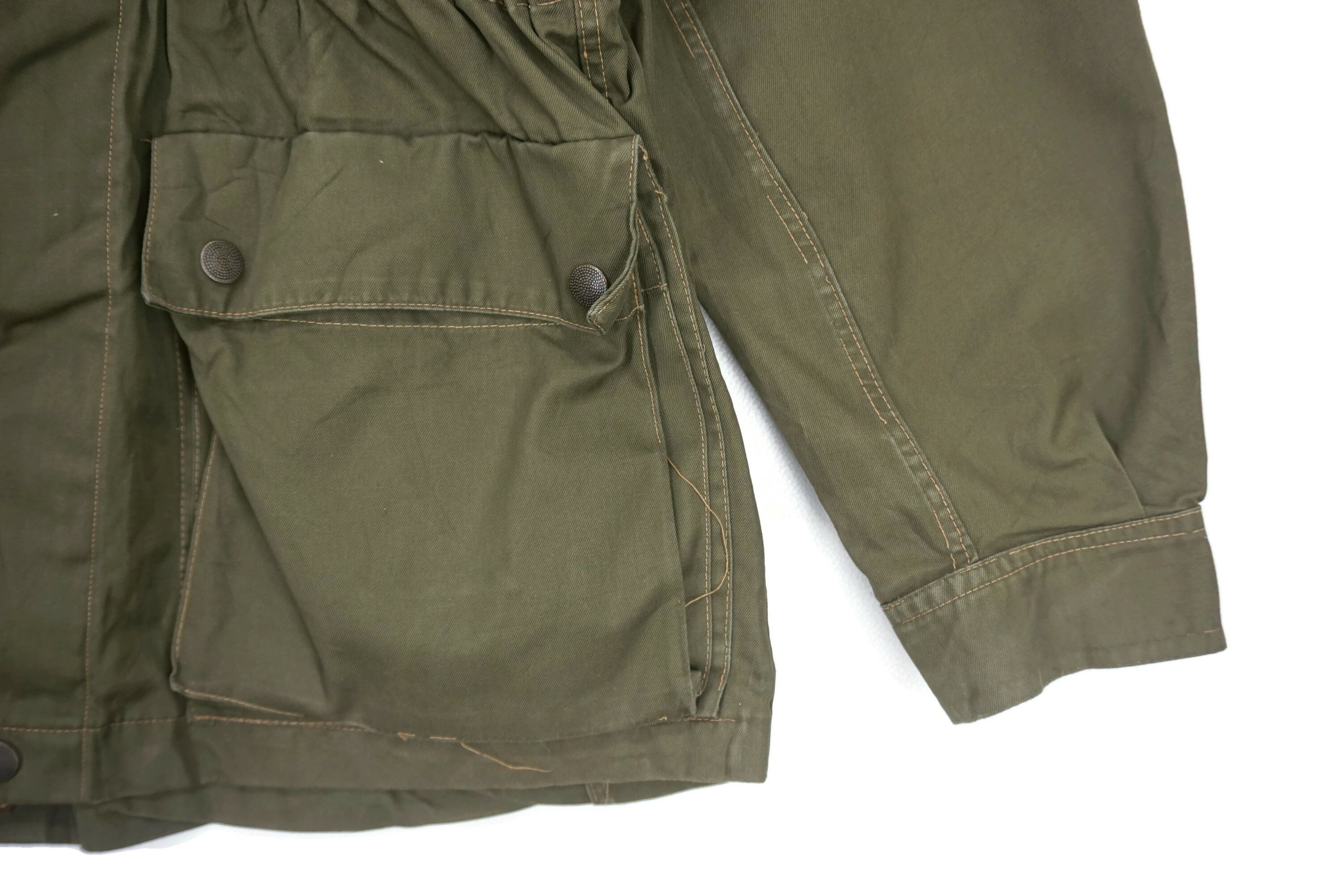 Vintage Panzera and Bove Caserta Italy 11-9-1973 Army Field Jacket Size US M / EU 48-50 / 2 - 8 Thumbnail
