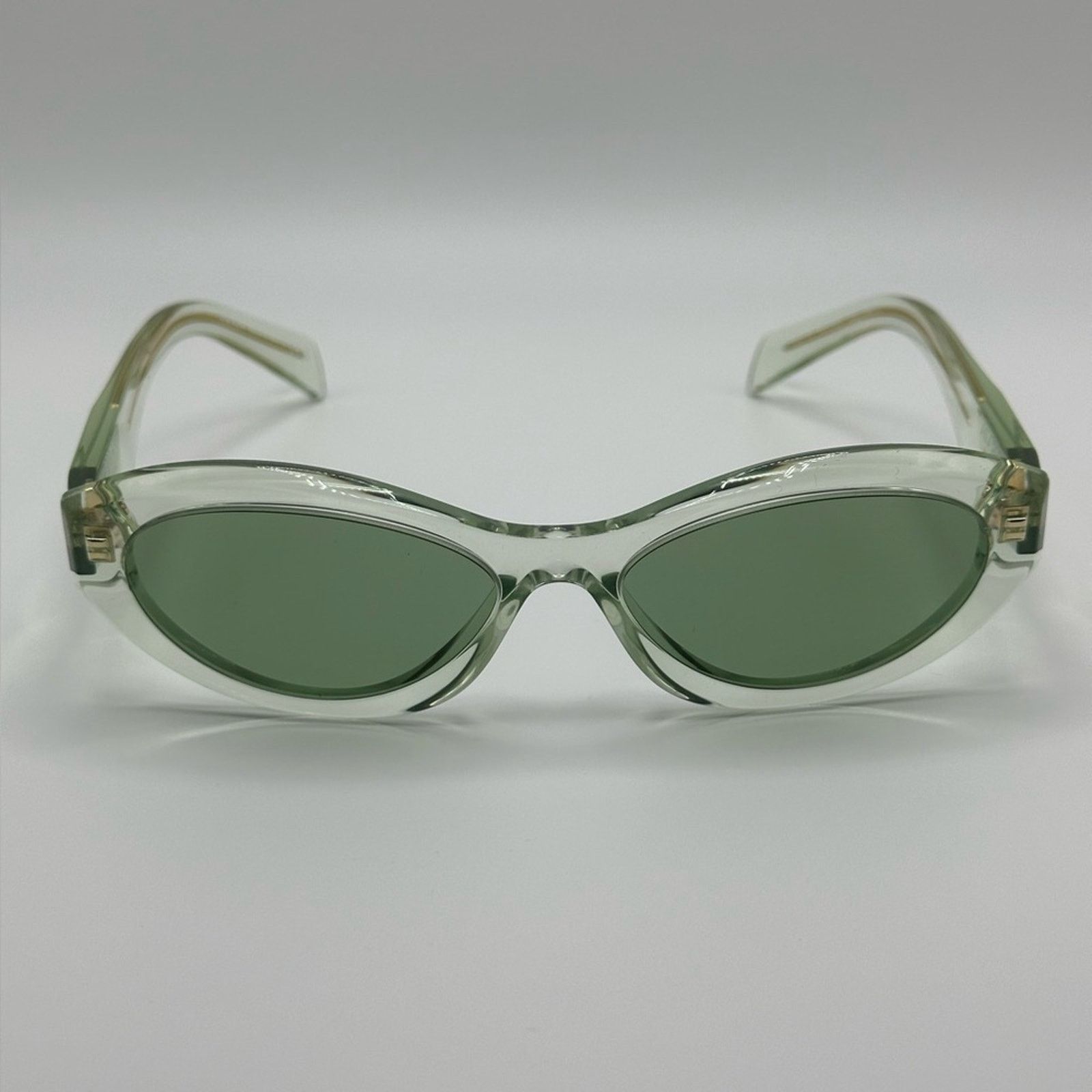 Prada NEW PRADA Symbol PR26ZS 14R20E Transparent Mint/Green