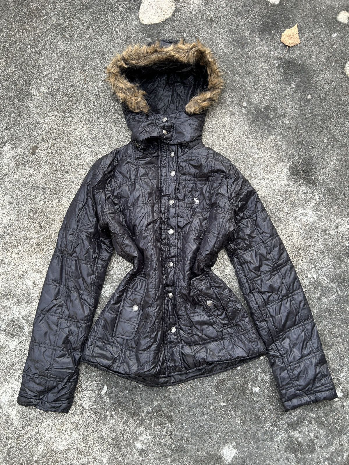 Hysteric Glamour 2000s Japanese archive Fur Jacket down Size US XXS / EU 40 - 3 Thumbnail