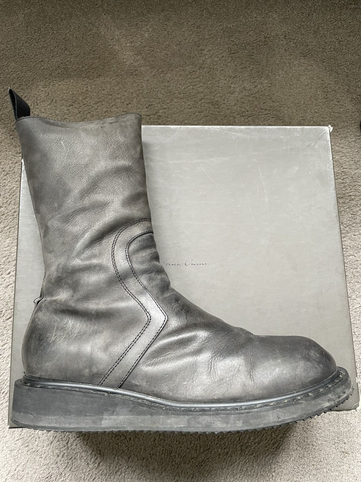 Rick Owens Rick owens mohawk creeper black boots Size US 11 / EU 44 - 9 Thumbnail