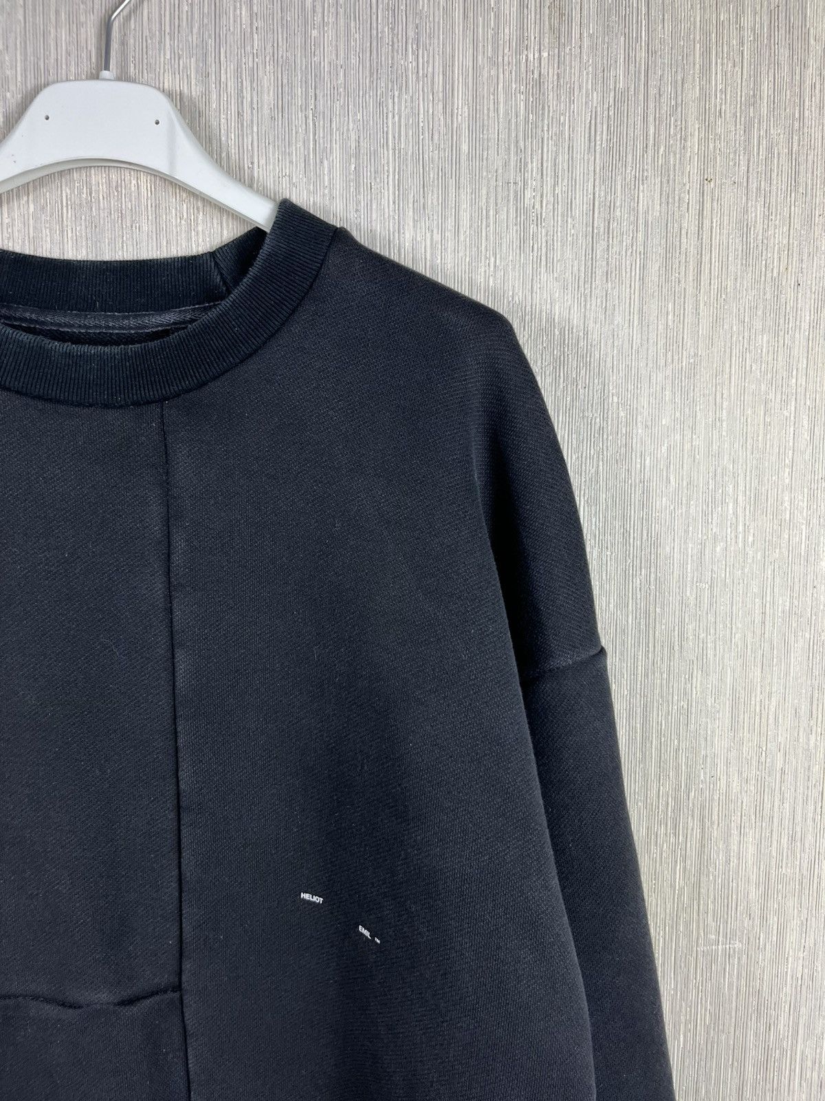 Heliot Emil Heliot Emil asymmetric panel reversible cropped sweatshirt Size US XS / EU 42 / 0 - 5 Thumbnail