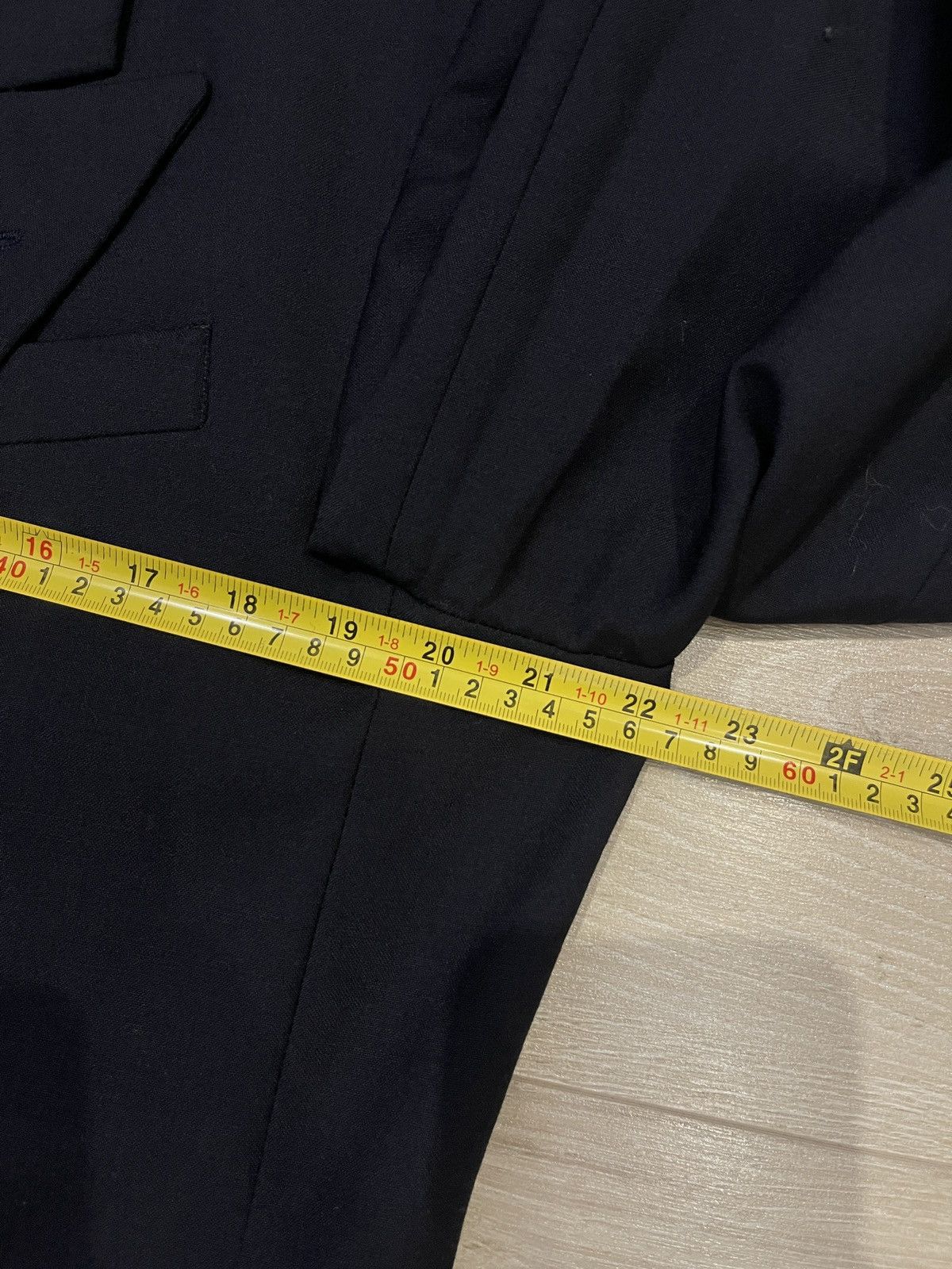 Vintage Vintage double-breasted jacket blazer carlo manzoni 50 Size 40R - 13 Thumbnail