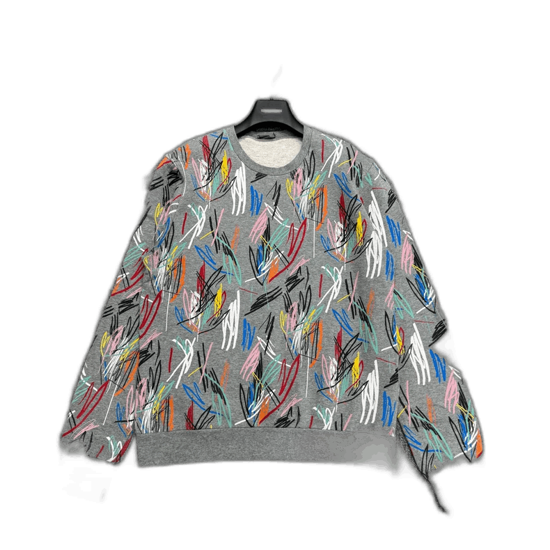 Dior Dior colorful lines sweatshirt Size US L / EU 52-54 / 3 - 1 Thumbnail
