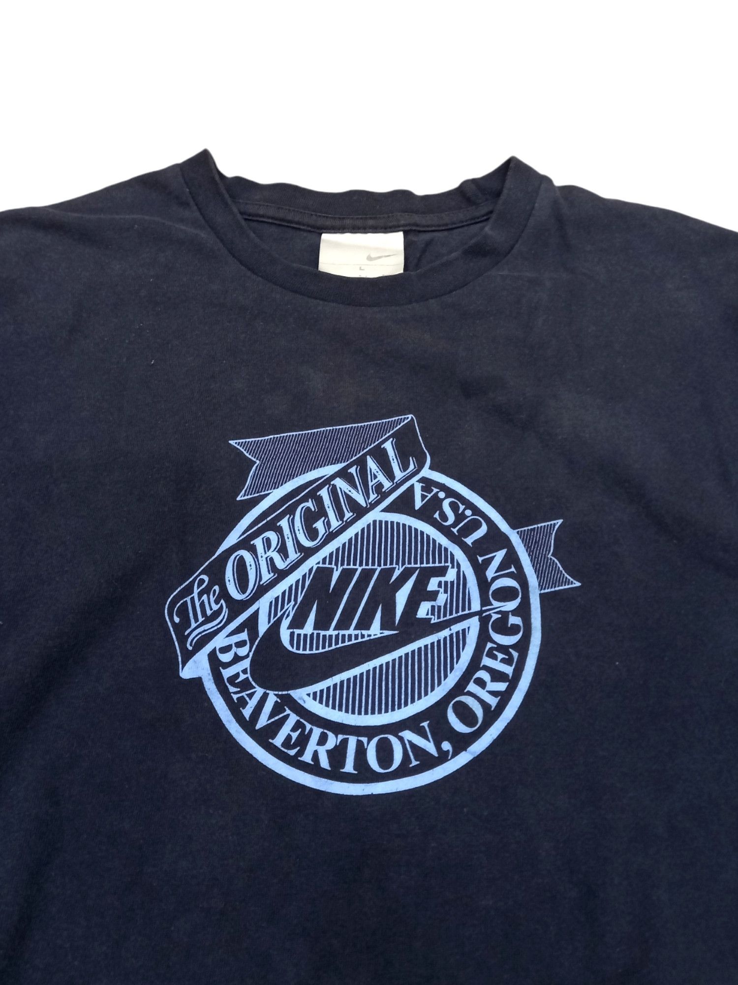 Nike × Nike ACG × Vintage Rare! Vintage Y2K "The Original Nike" LS Tee Size US M / EU 48-50 / 2 - 2 Thumbnail