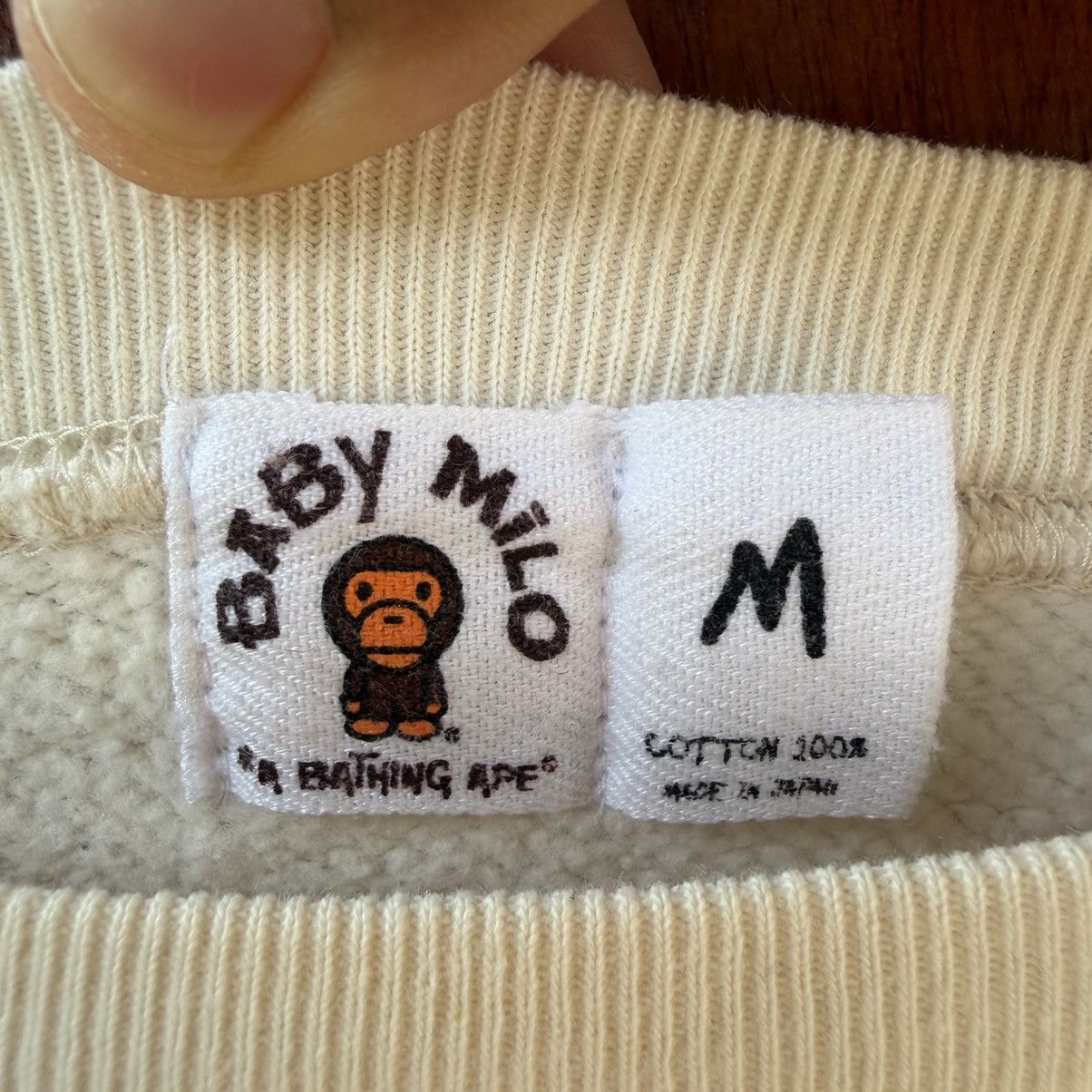Bape Vintage OG Bape Baby Milo Sweatshirt Size US M / EU 48-50 / 2 - 6 Thumbnail