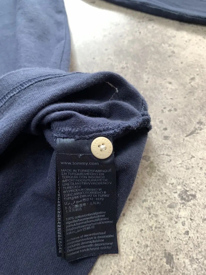 Tommy Hilfiger × Vintage Vintage Tommy Hilfiger longsleeve Polo faded Y2K Sk8 Size US S / EU 44-46 / 1 - 12 Thumbnail
