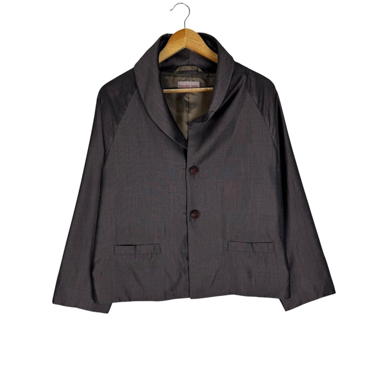 Romeo Gigli 🌟ROMEO GIGLI CROPPED BUTTON JACKET Size M / US 6-8 / IT 42-44 - 1 Thumbnail