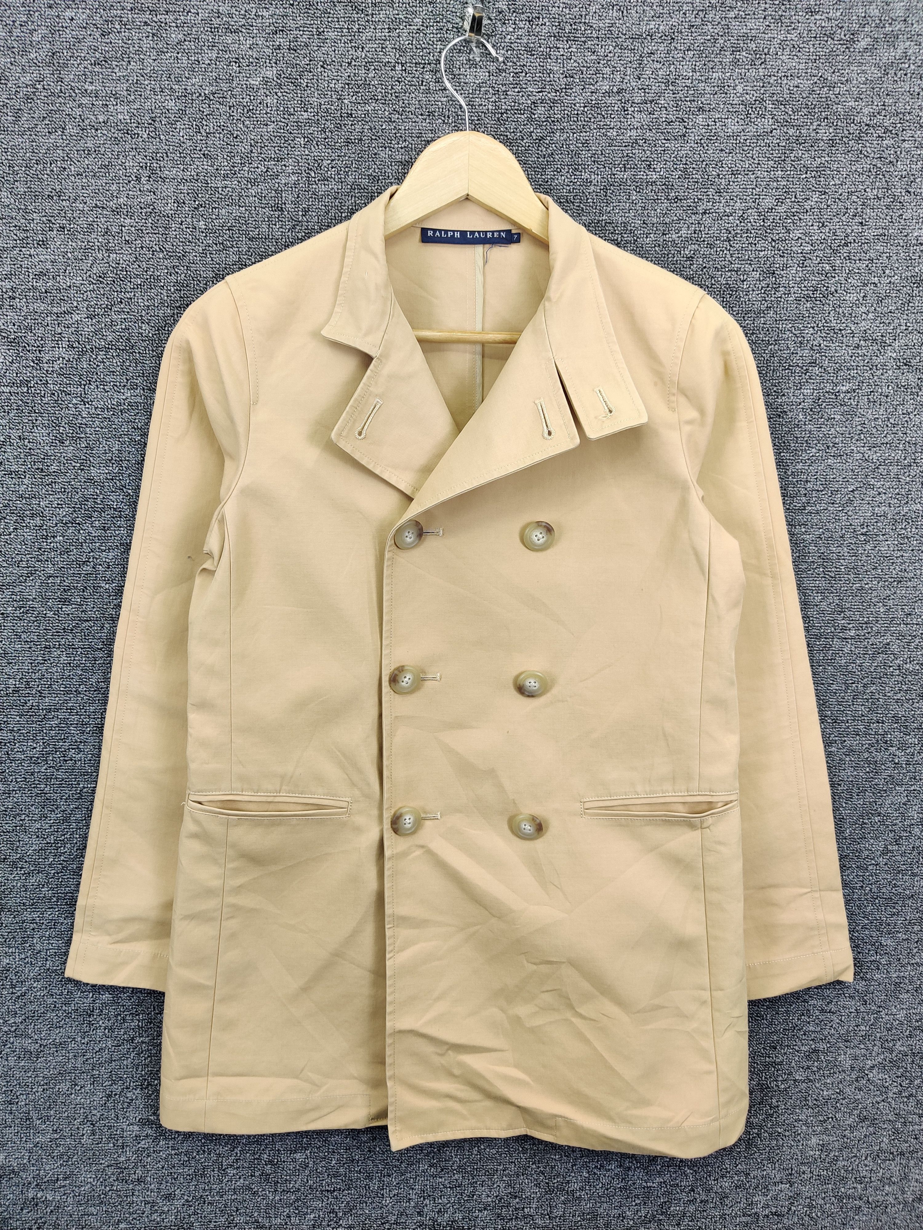 Polo Ralph Lauren Vintage Ralph Lauren Double Breasted Coat Jacket Size US S / EU 44-46 / 1 - 7 Thumbnail