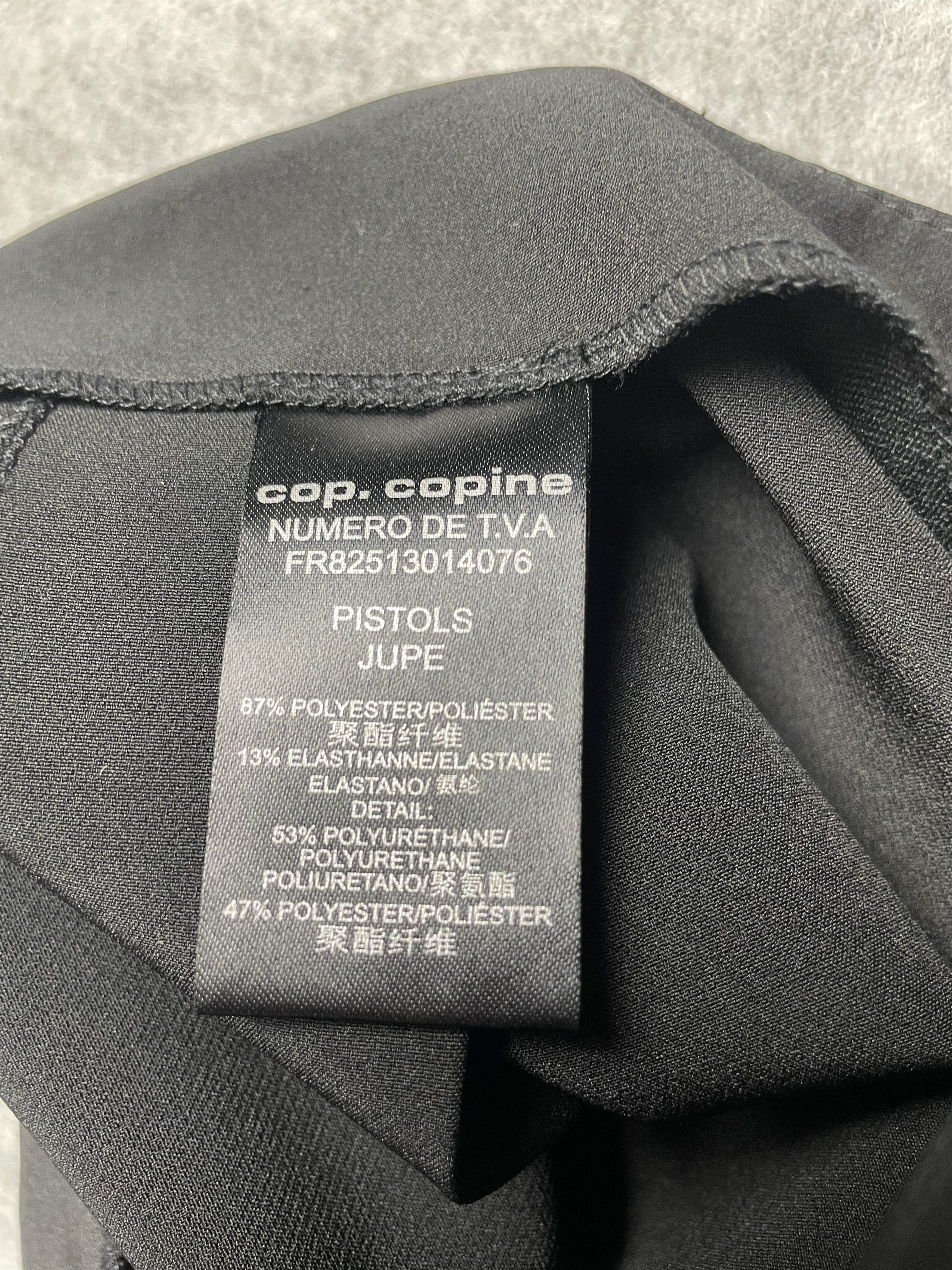 Cop Copine Cop Copine Pistols Black Elegant Skirt Size EU38 Size 27" / US 4 / IT 40 - 12 Thumbnail