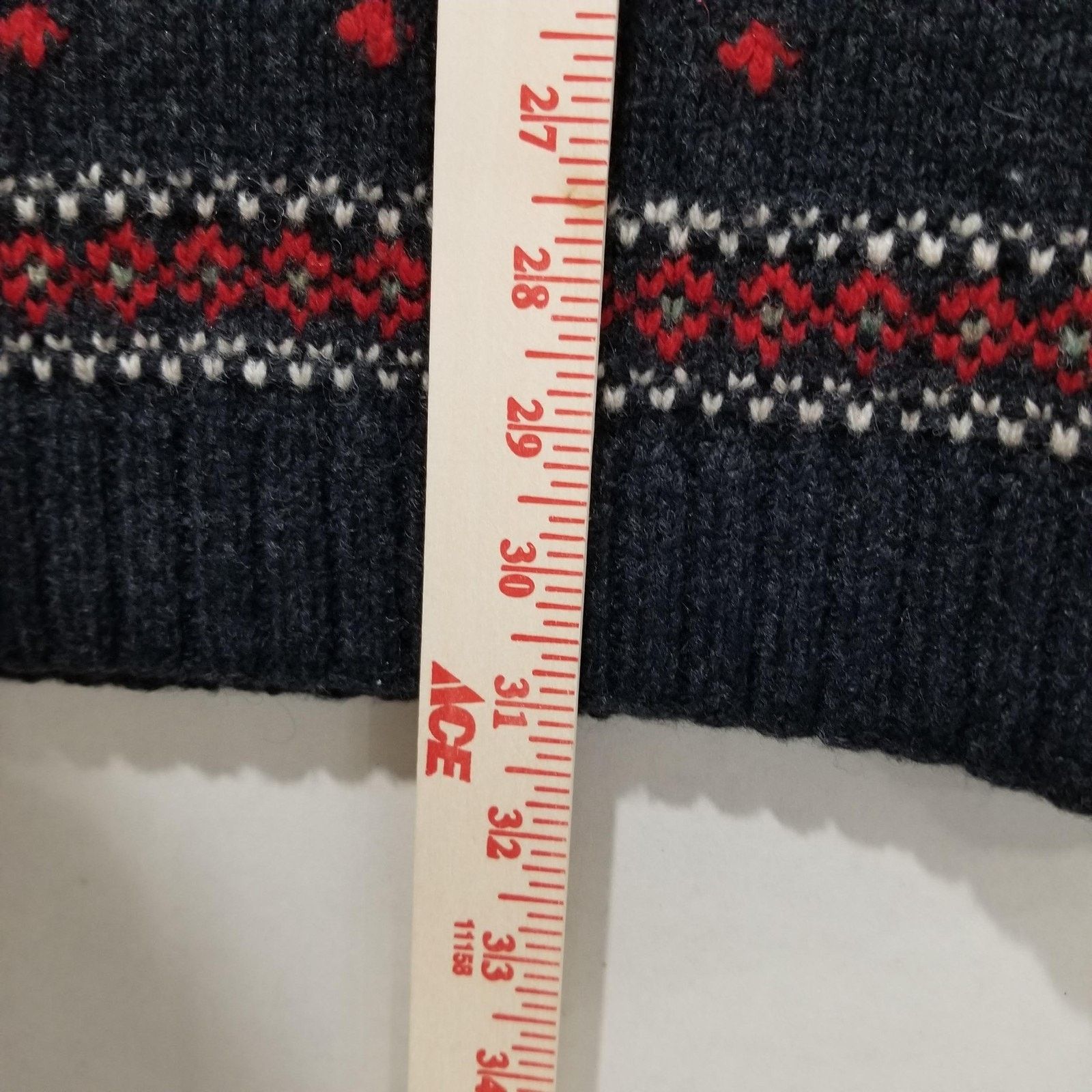 Lauren Ralph Lauren Lauren Ralph Lauren Sweater Mens 2X Fair Isle Hand Knit Size US XXL / EU 58 / 5 - 6 Thumbnail