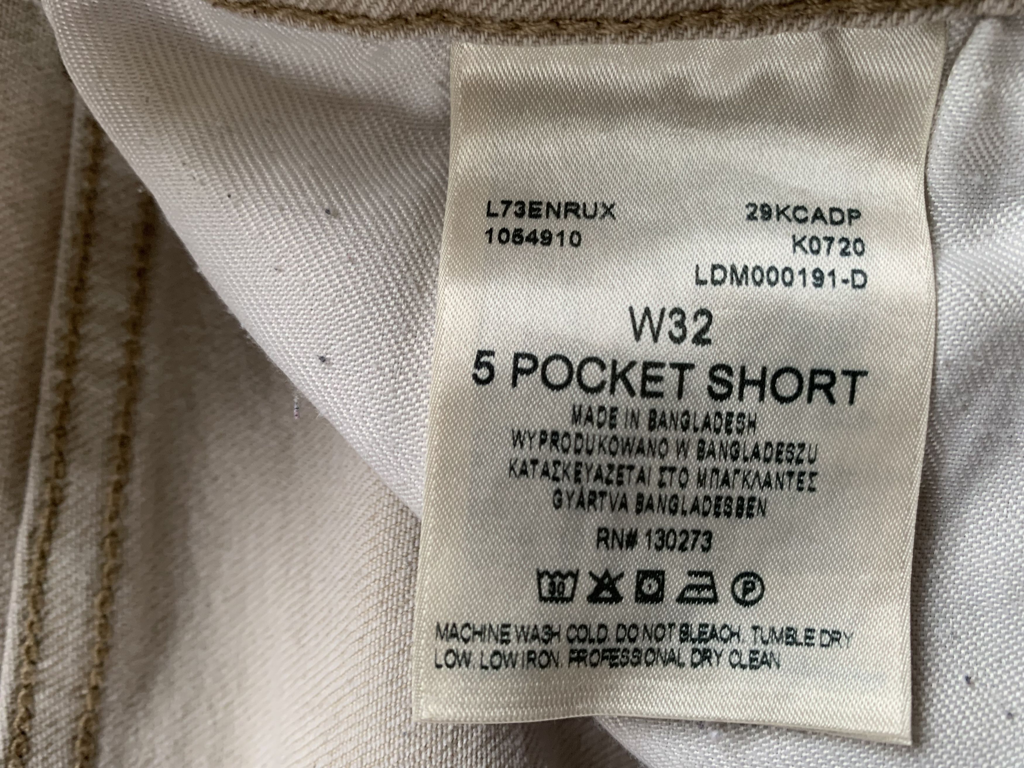 Lee Lee Denim 5 Pocket Short Size US 32 / EU 48 - 10 Thumbnail