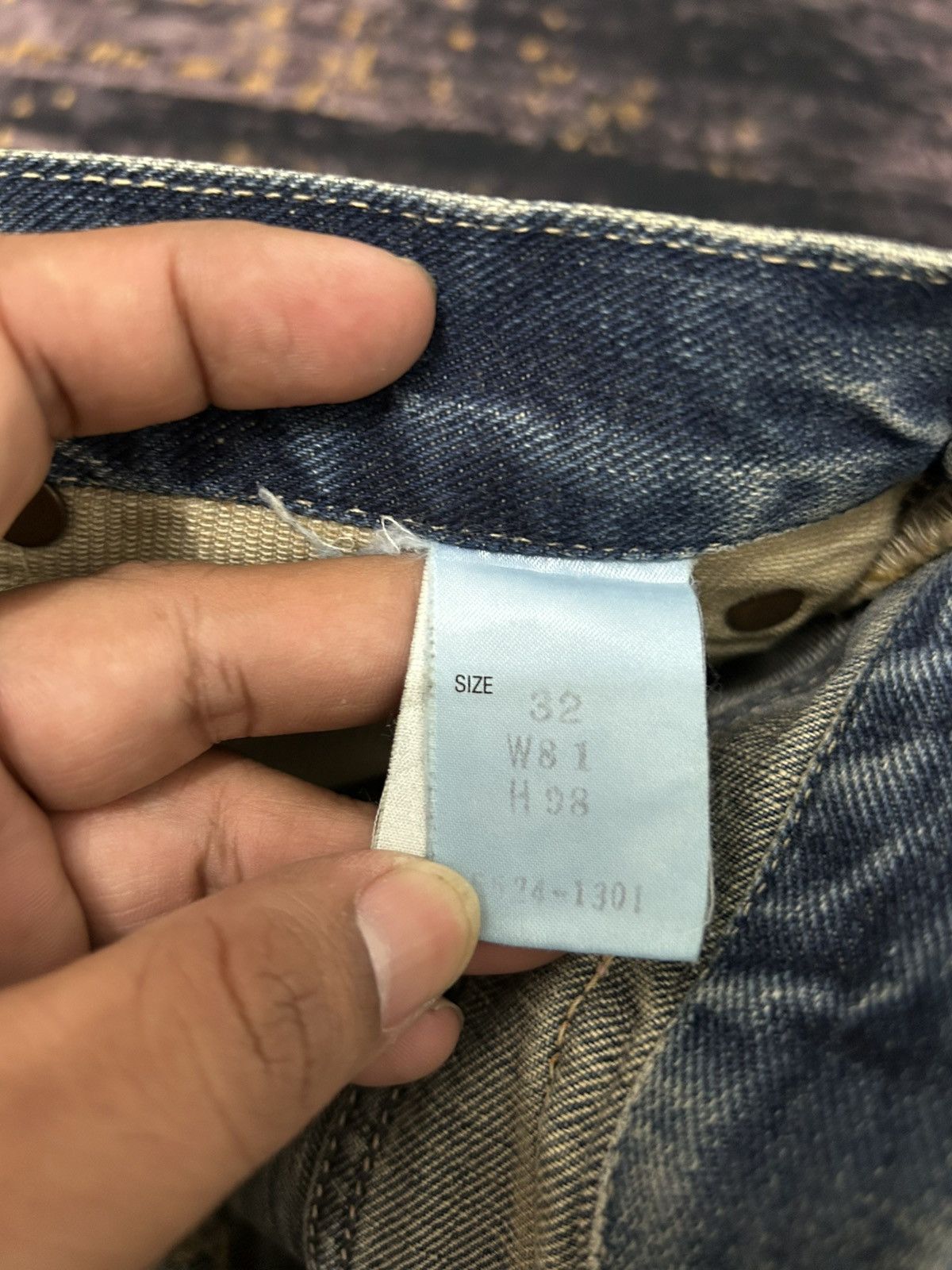 Lee Lee Riders X Okuda Japan Selvedge Jeans Size US 32 / EU 48 - 17 Thumbnail