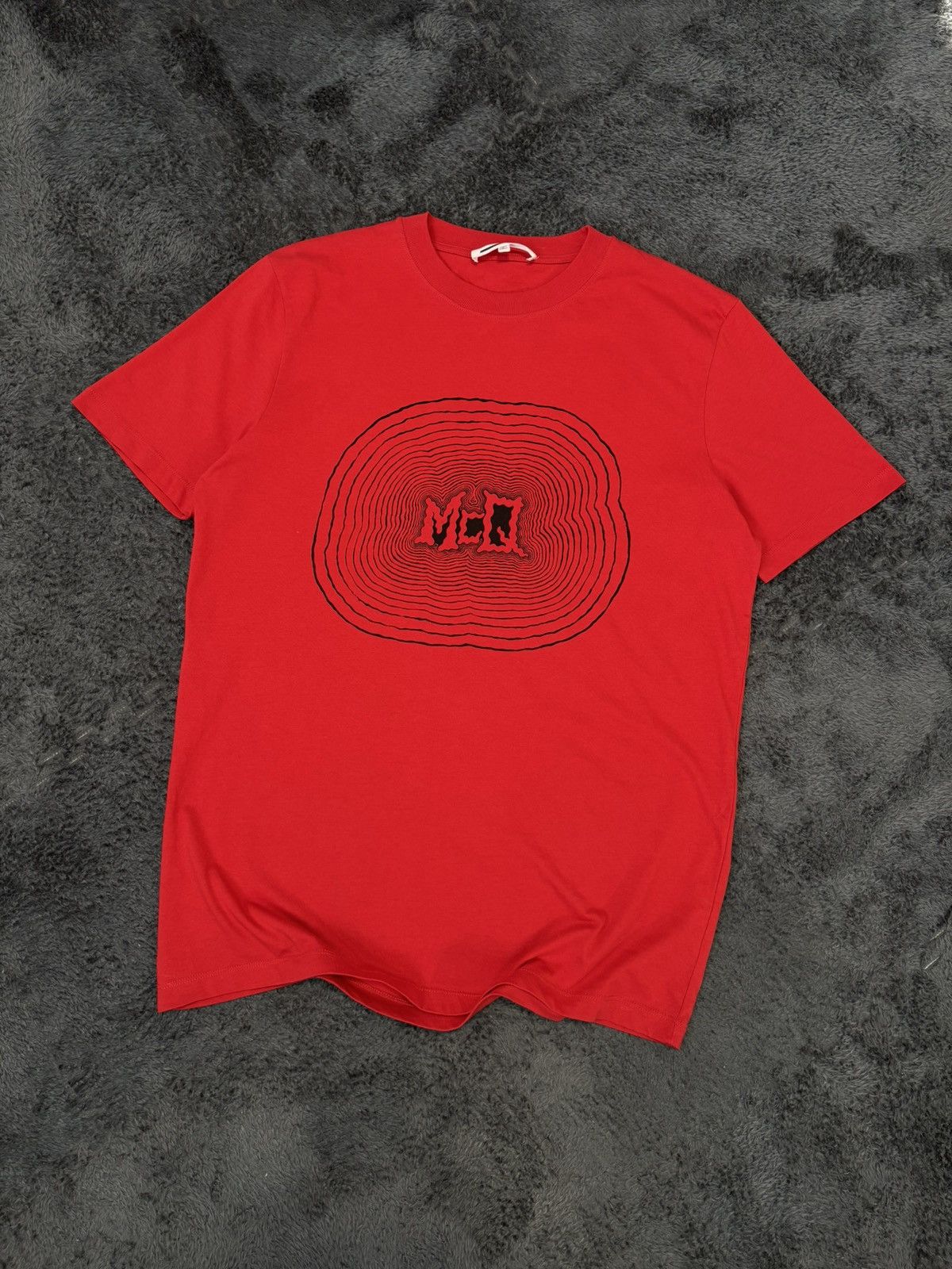 Alexander McQueen Alexander McQueen MCQ Red "Live Fast Die!" Tee Size US M / EU 48-50 / 2 - 1 Thumbnail