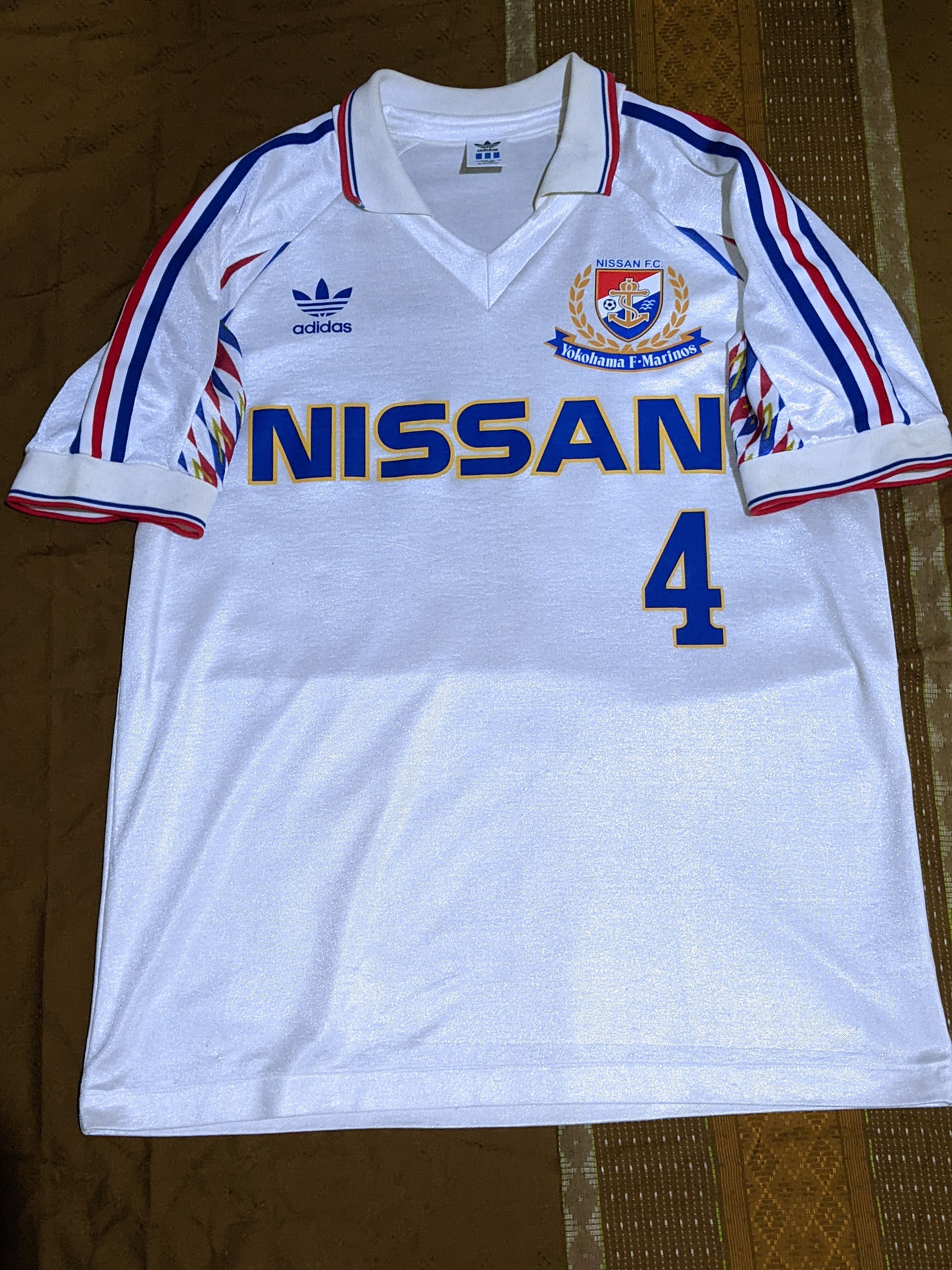Adidas × Soccer Jersey Yokohama F.marinos 1992 away Jersey